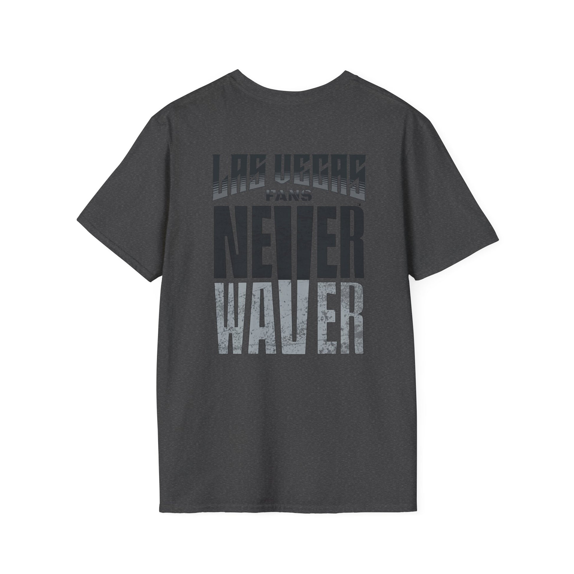 Las Vegas Fans Never Waver Unisex Softstyle T-Shirt - Never Waver
