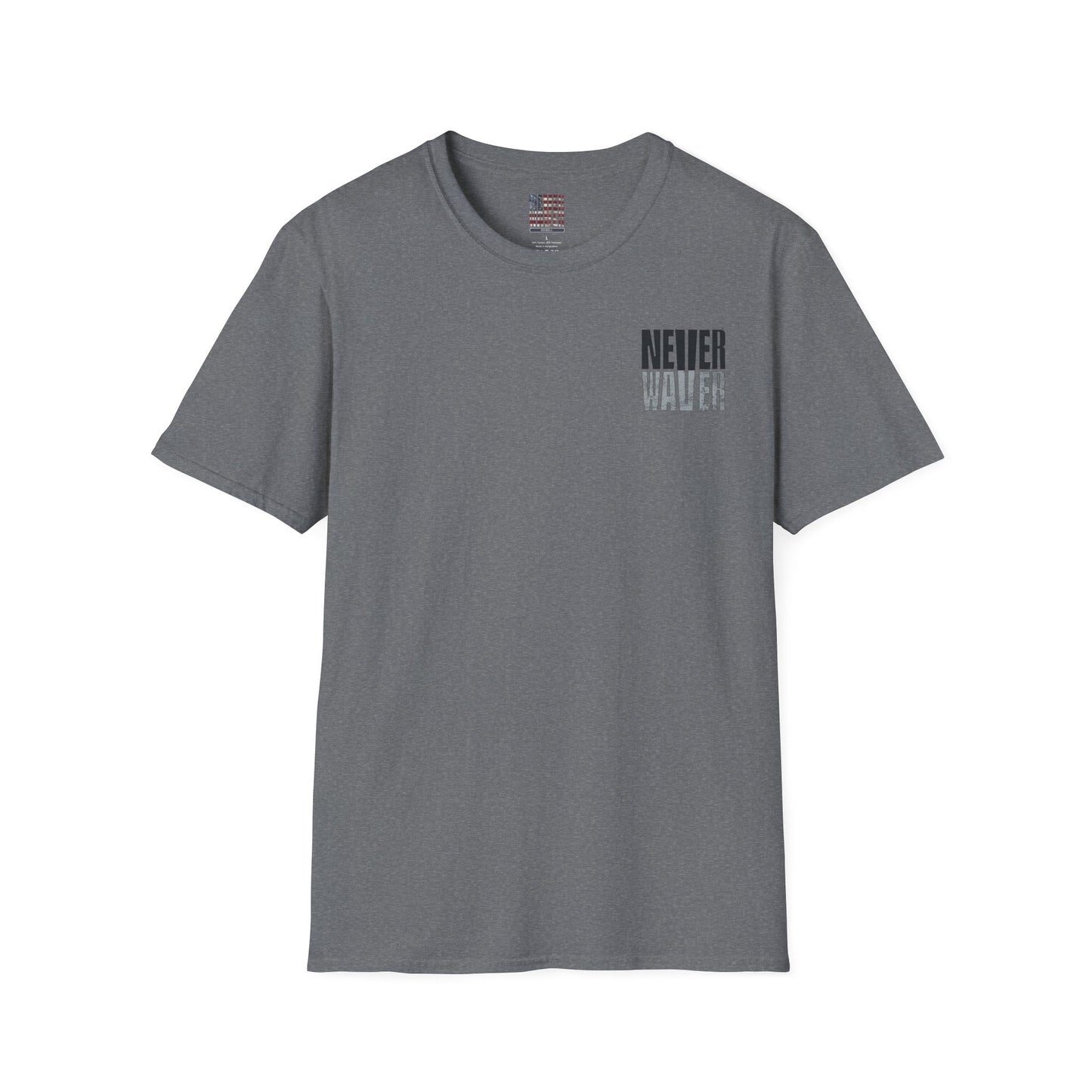Las Vegas Fans Never Waver Unisex Softstyle T-Shirt - Never Waver