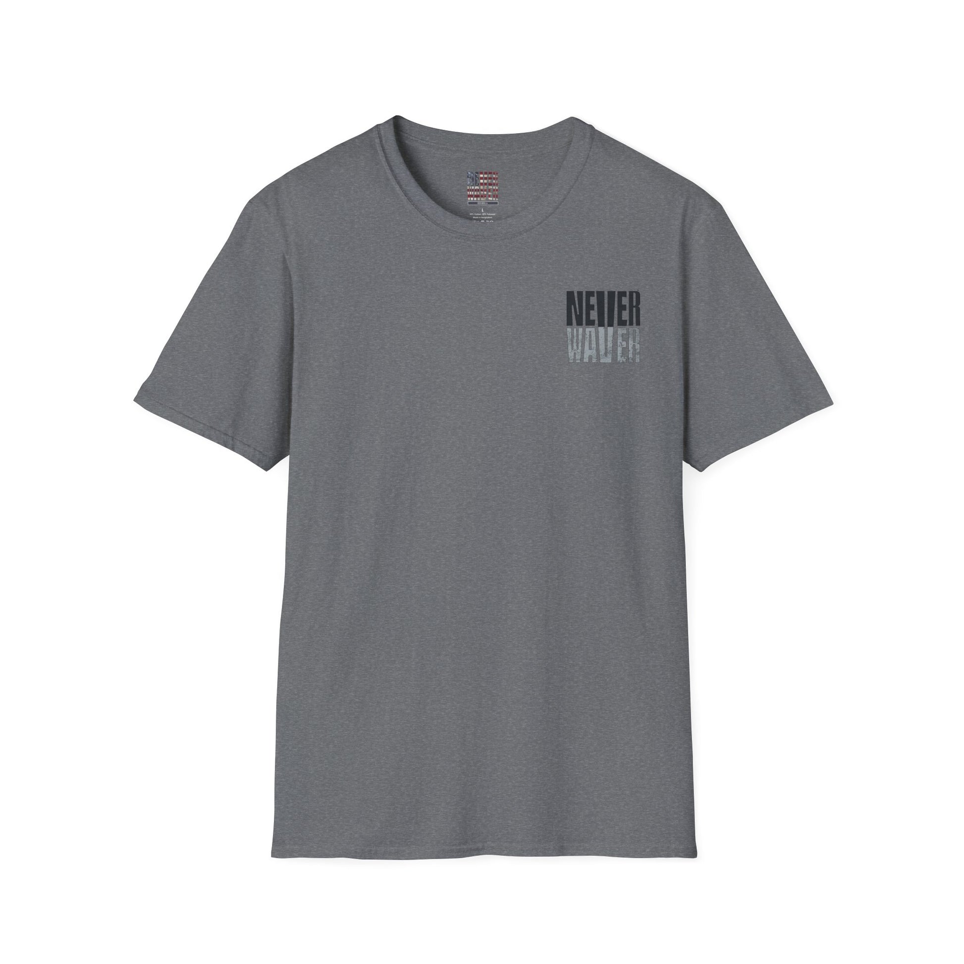 Las Vegas Fans Never Waver Unisex Softstyle T-Shirt - Never Waver