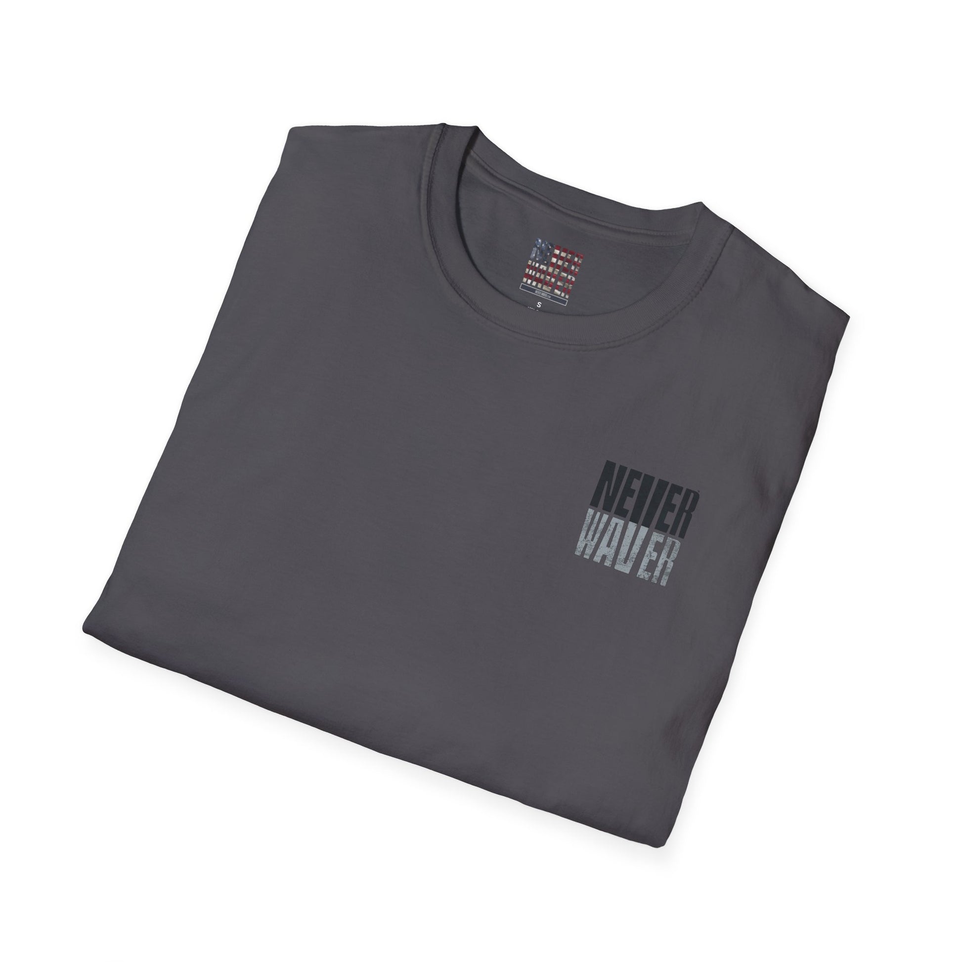 Las Vegas Fans Never Waver Unisex Softstyle T-Shirt - Never Waver