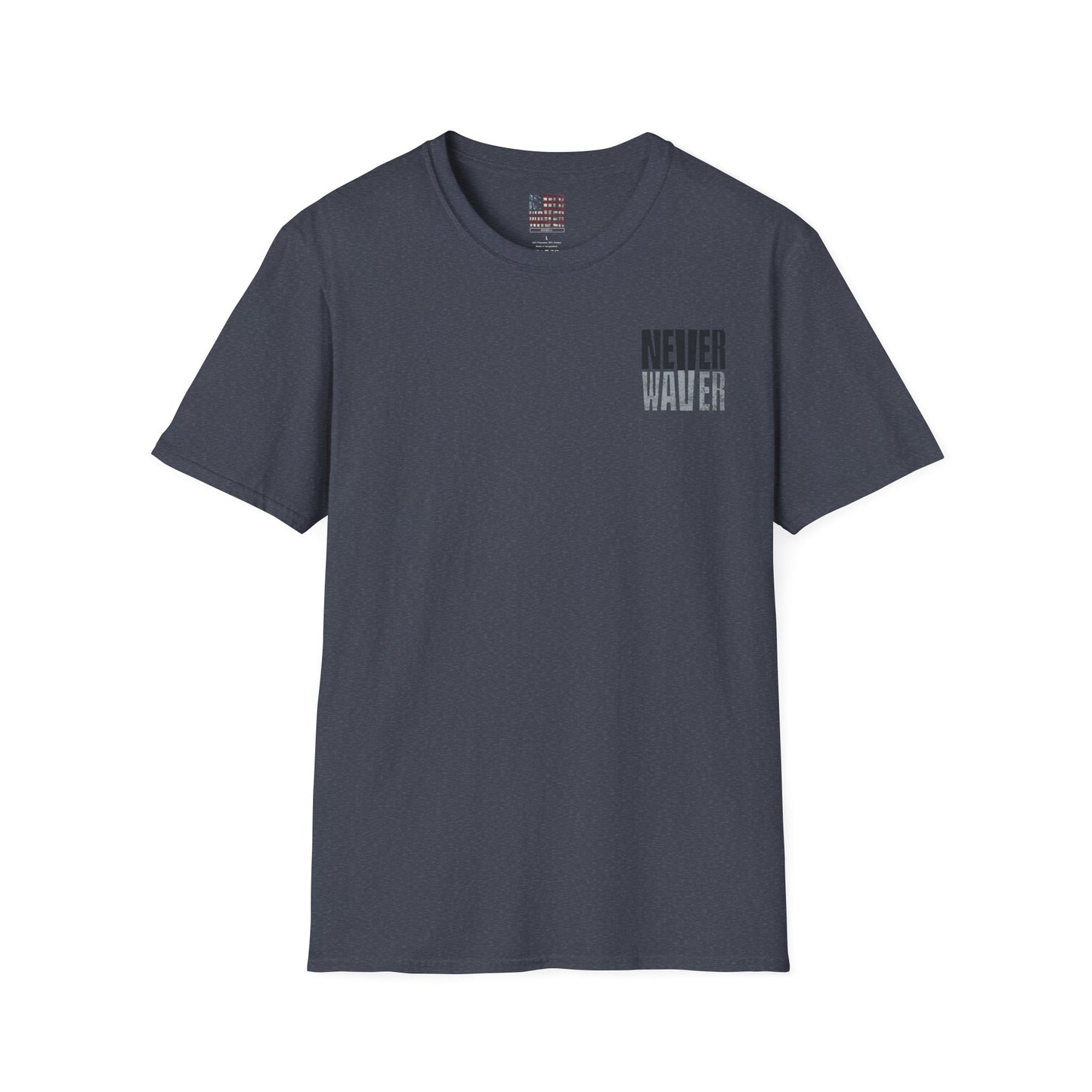 Las Vegas Fans Never Waver Unisex Softstyle T-Shirt - Never Waver