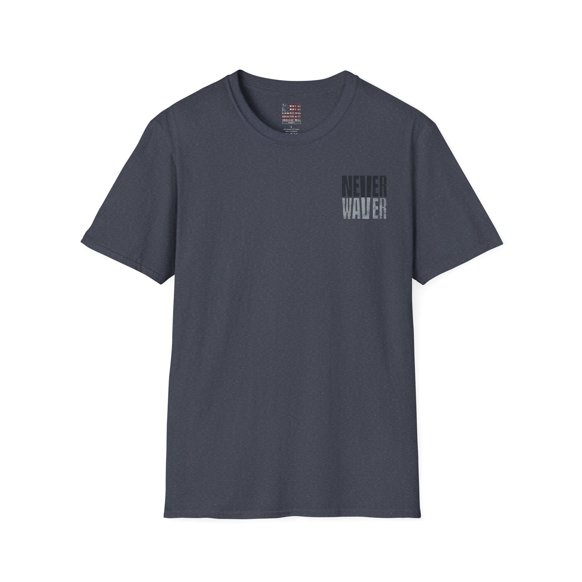 Las Vegas Fans Never Waver Unisex Softstyle T-Shirt - Never Waver