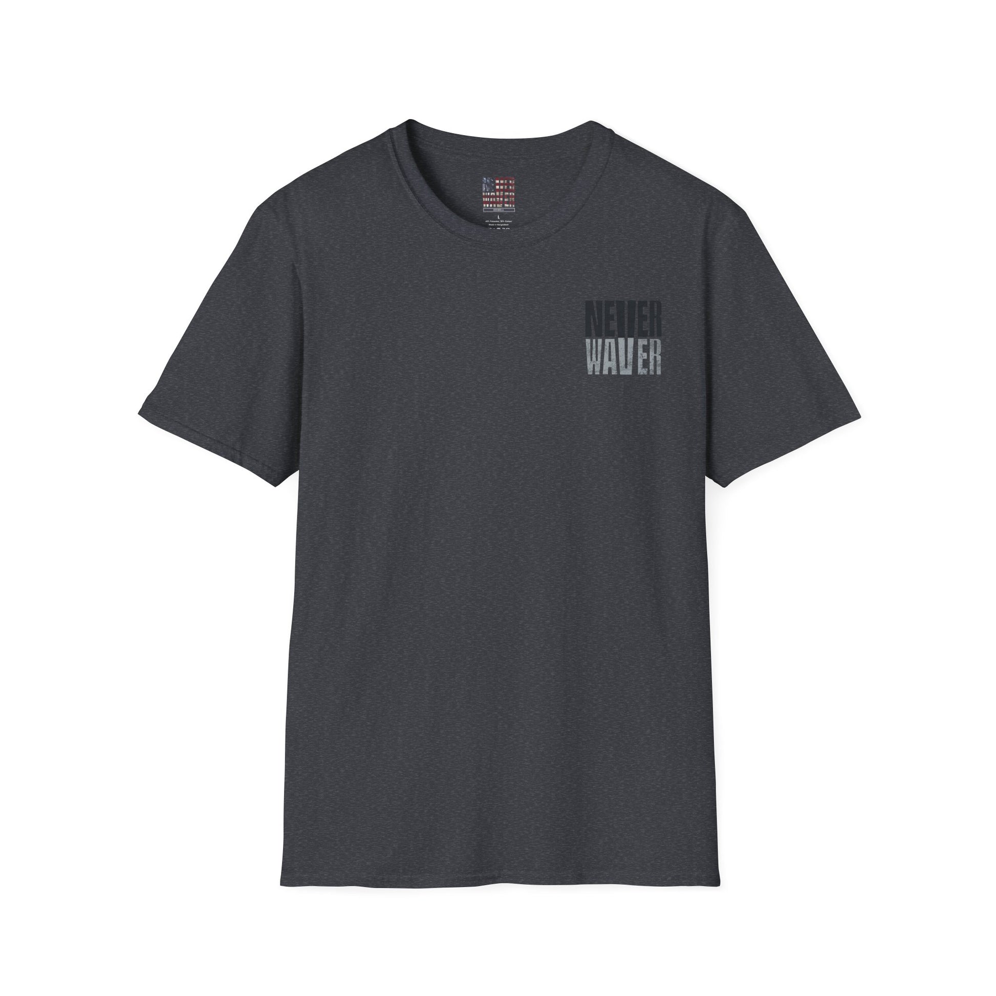Las Vegas Fans Never Waver Unisex Softstyle T-Shirt - Never Waver