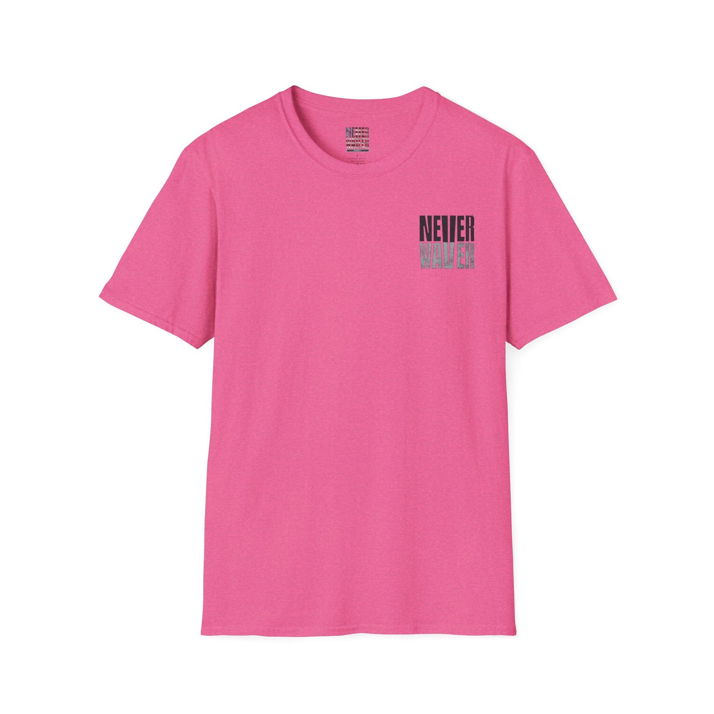 Las Vegas Fans Never Waver Unisex Softstyle T-Shirt - Never Waver