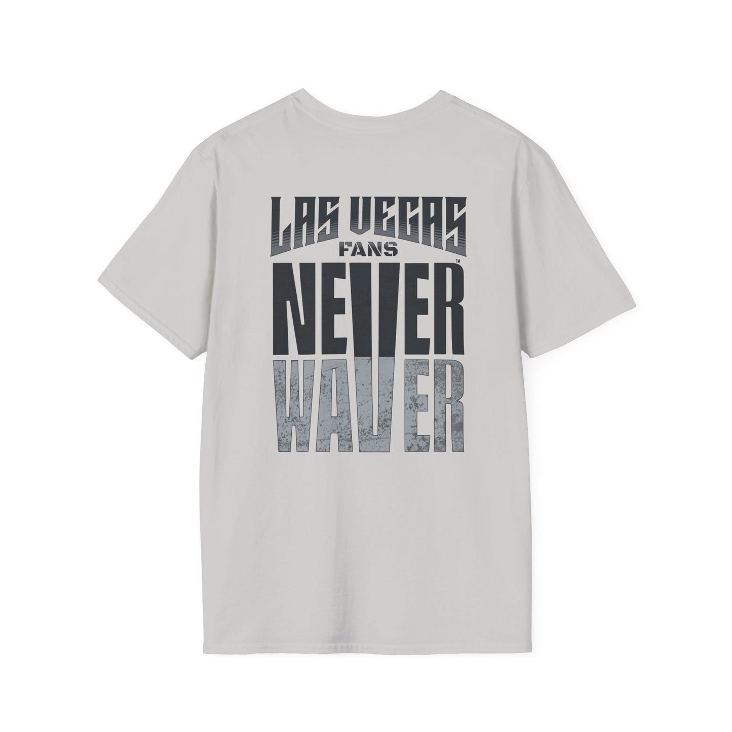 Las Vegas Fans Never Waver Unisex Softstyle T-Shirt - Never Waver