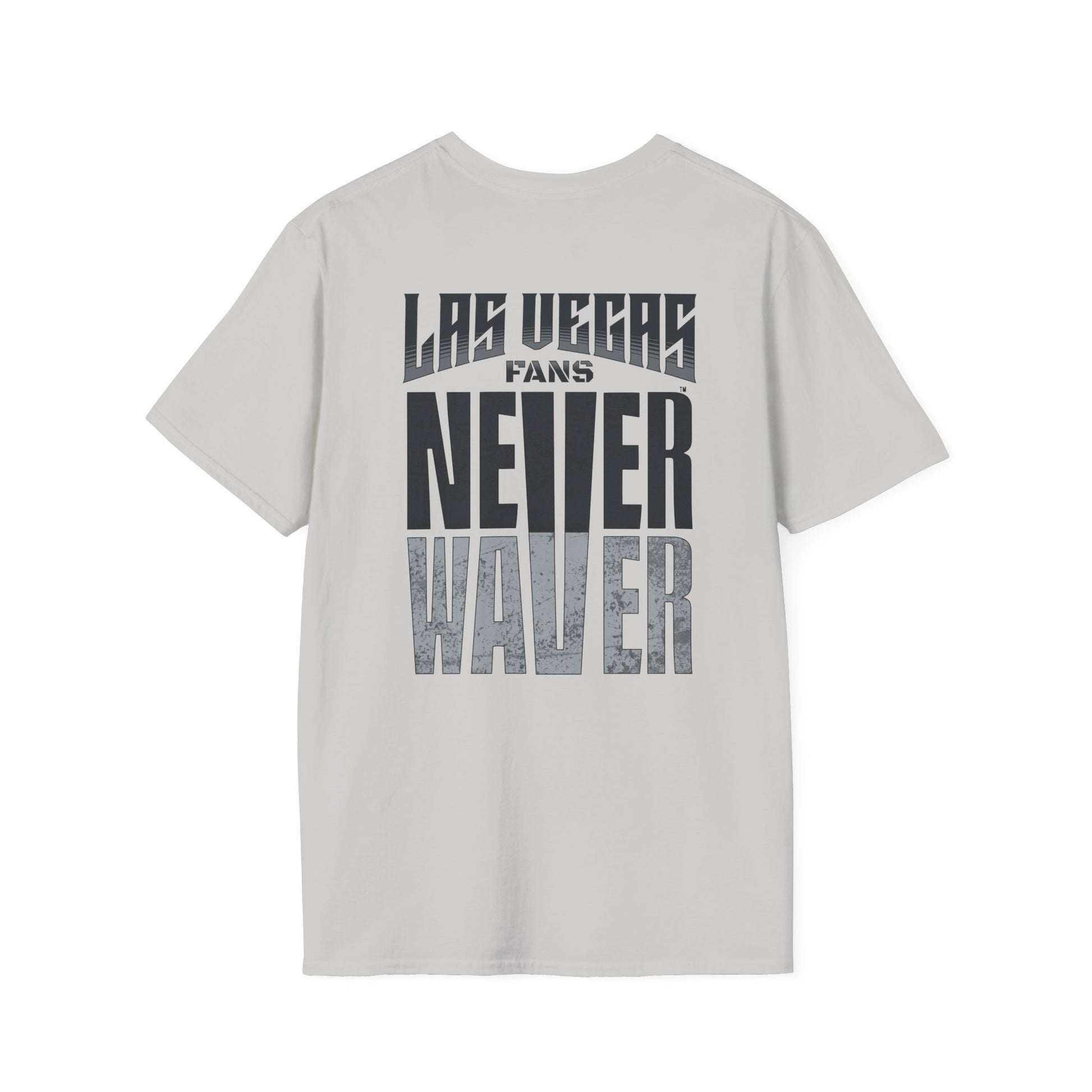 Las Vegas Fans Never Waver Unisex Softstyle T-Shirt - Never Waver