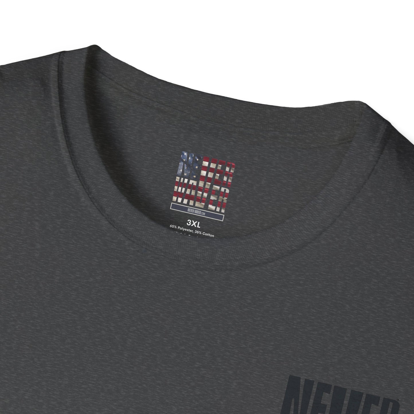 Las Vegas Fans Never Waver Unisex Softstyle T-Shirt - Never Waver