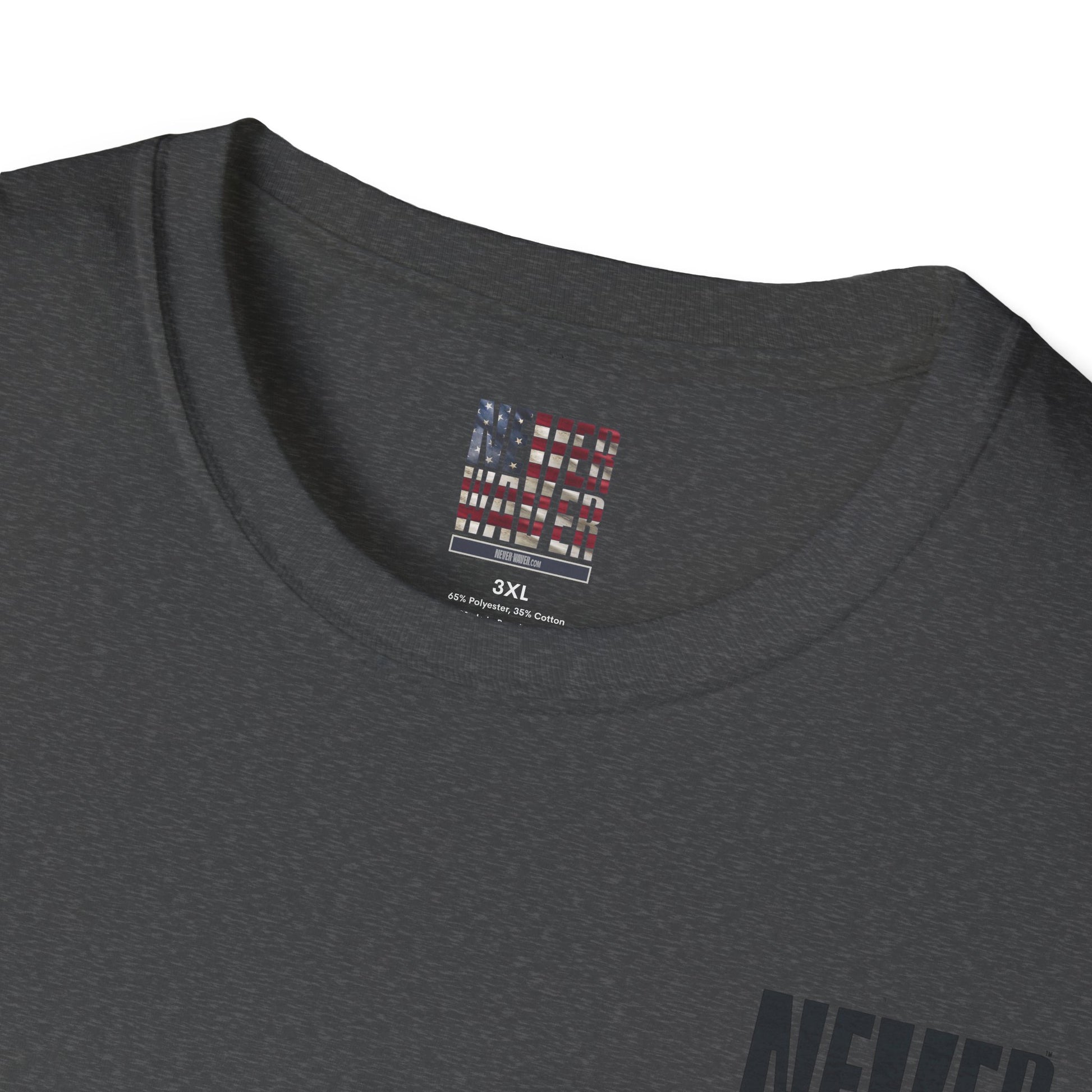 Las Vegas Fans Never Waver Unisex Softstyle T-Shirt - Never Waver