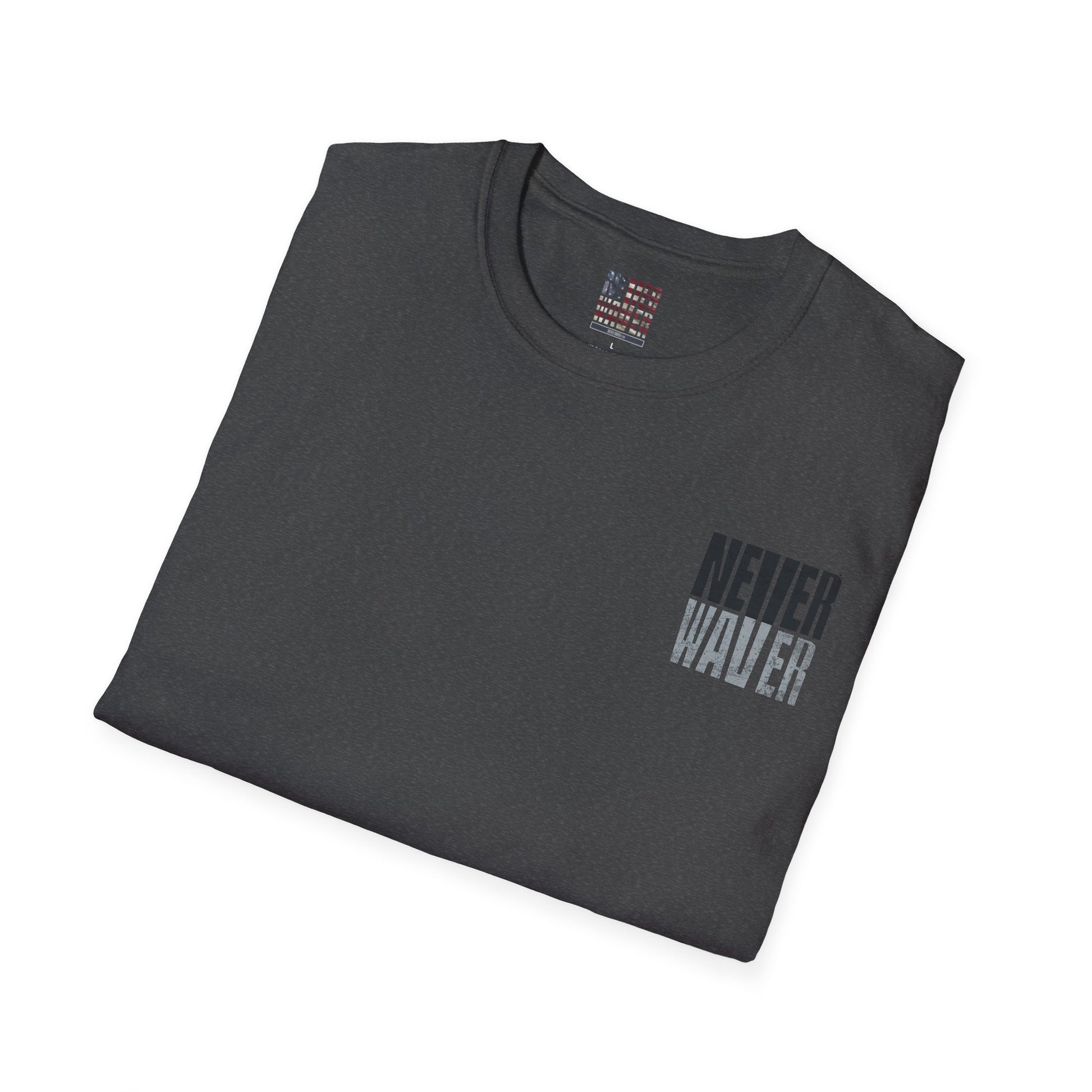 Las Vegas Fans Never Waver Unisex Softstyle T-Shirt - Never Waver