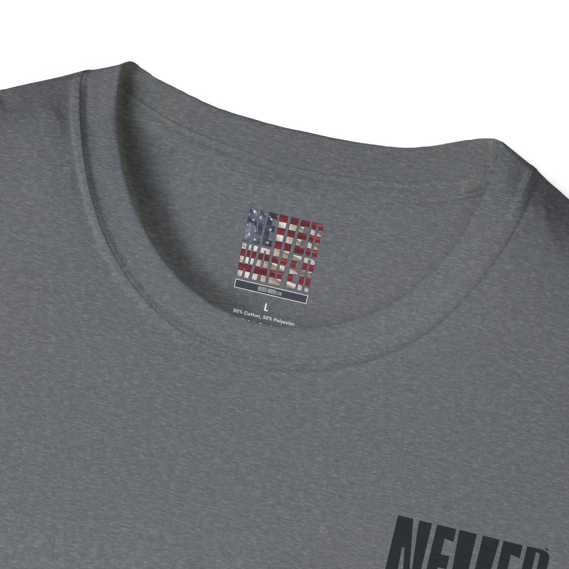 Las Vegas Fans Never Waver Unisex Softstyle T-Shirt - Never Waver