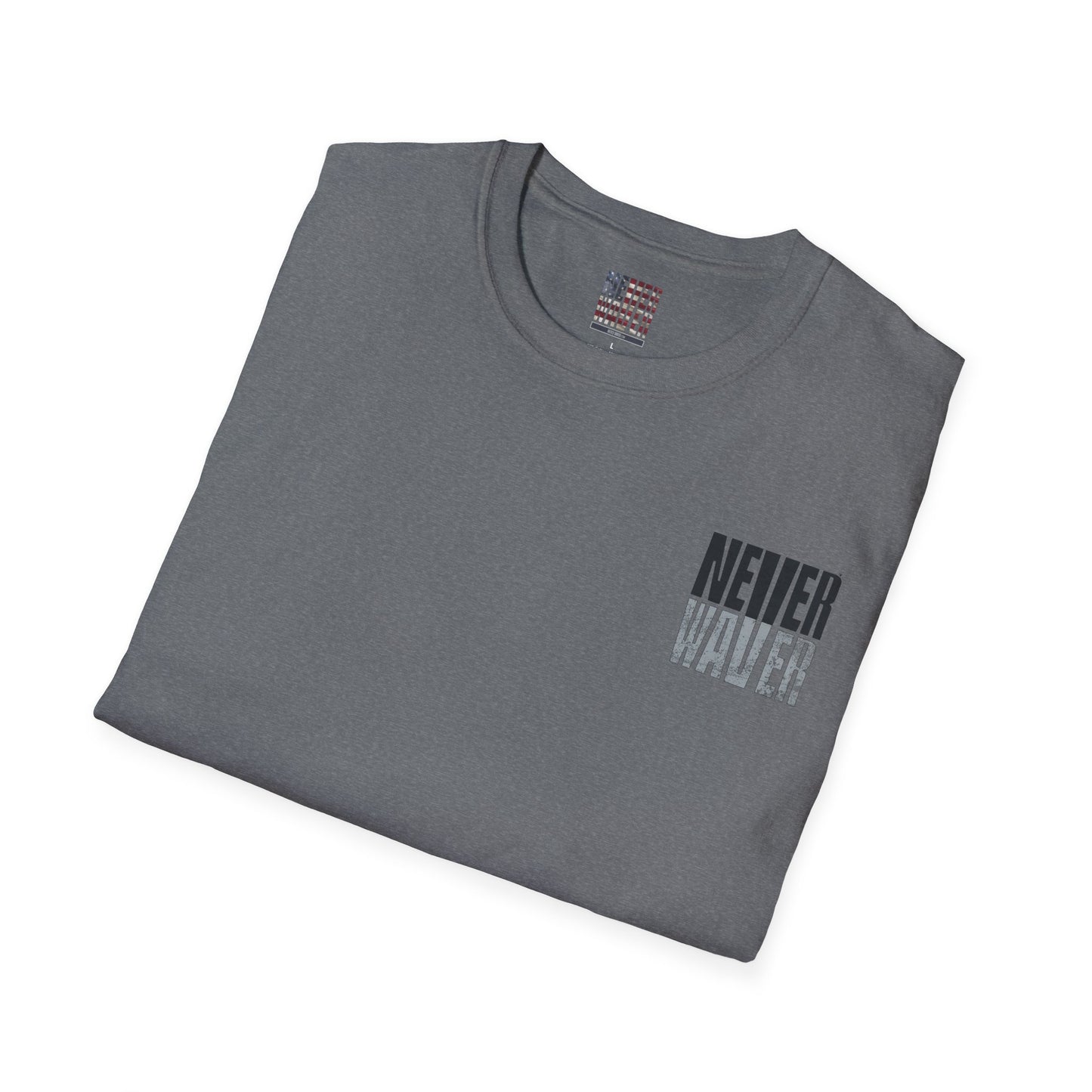 Las Vegas Fans Never Waver Unisex Softstyle T-Shirt - Never Waver