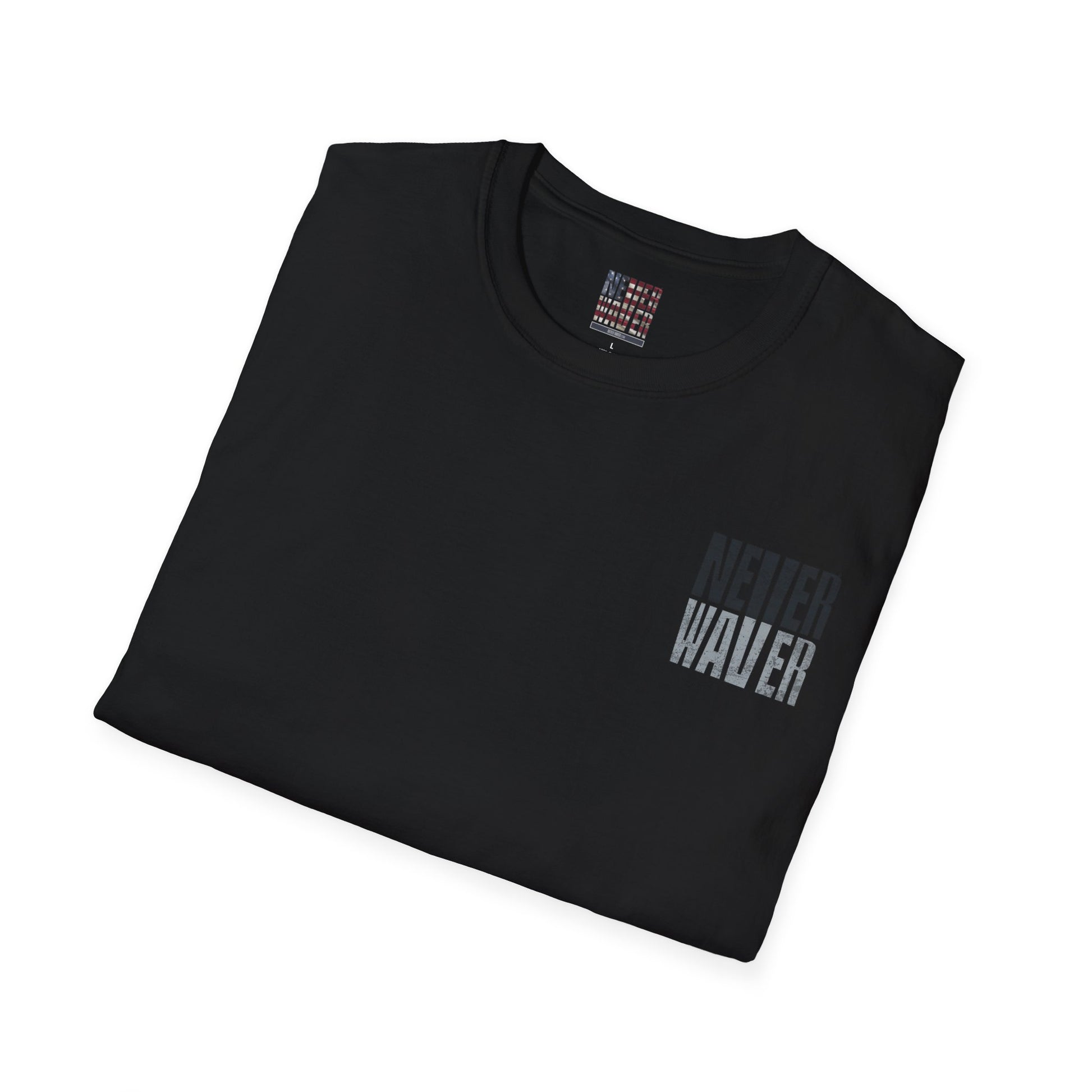 Las Vegas Fans Never Waver Unisex Softstyle T-Shirt - Never Waver