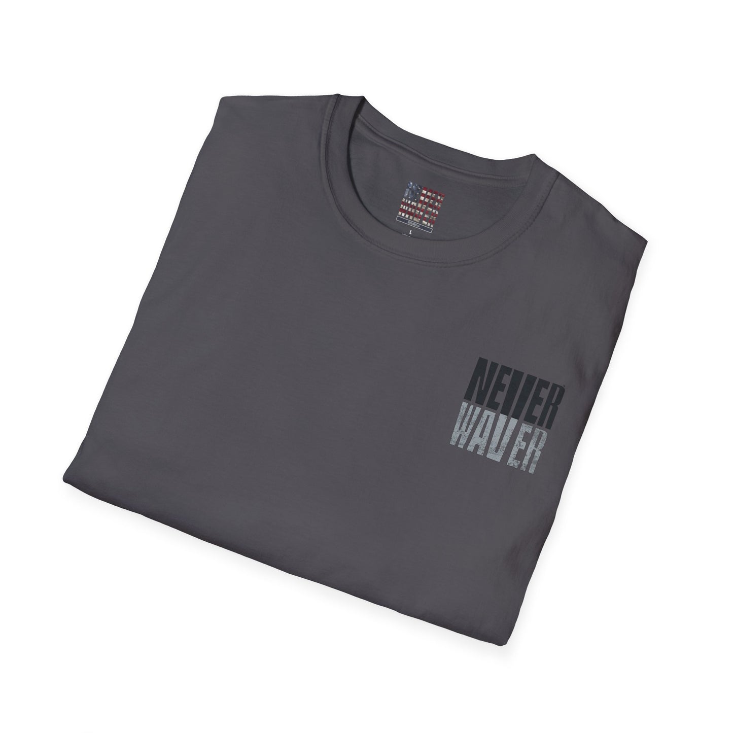 Las Vegas Fans Never Waver Unisex Softstyle T-Shirt - Never Waver