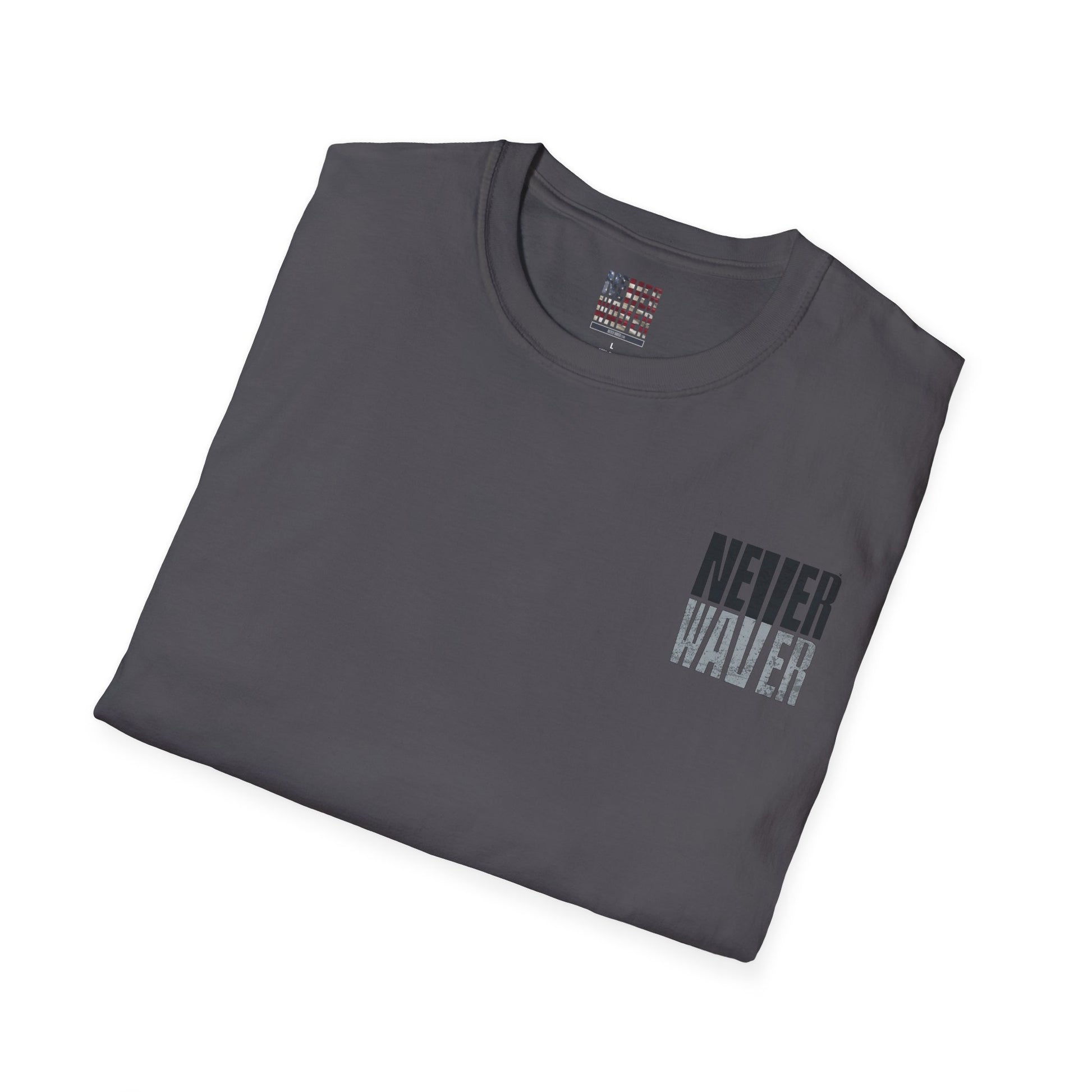 Las Vegas Fans Never Waver Unisex Softstyle T-Shirt - Never Waver