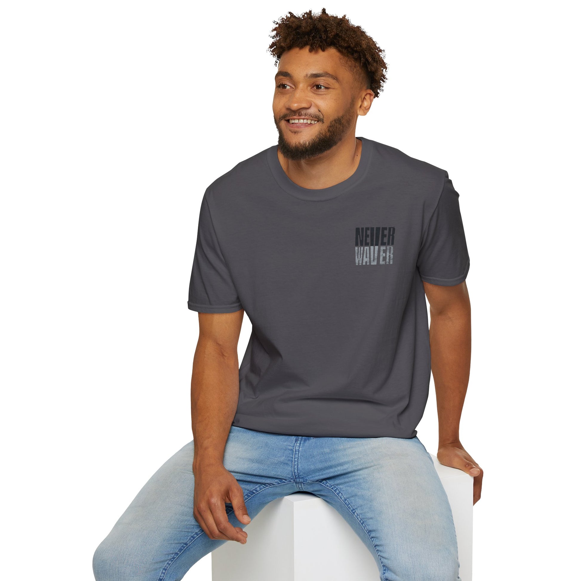 Las Vegas Fans Never Waver Unisex Softstyle T-Shirt - Never Waver