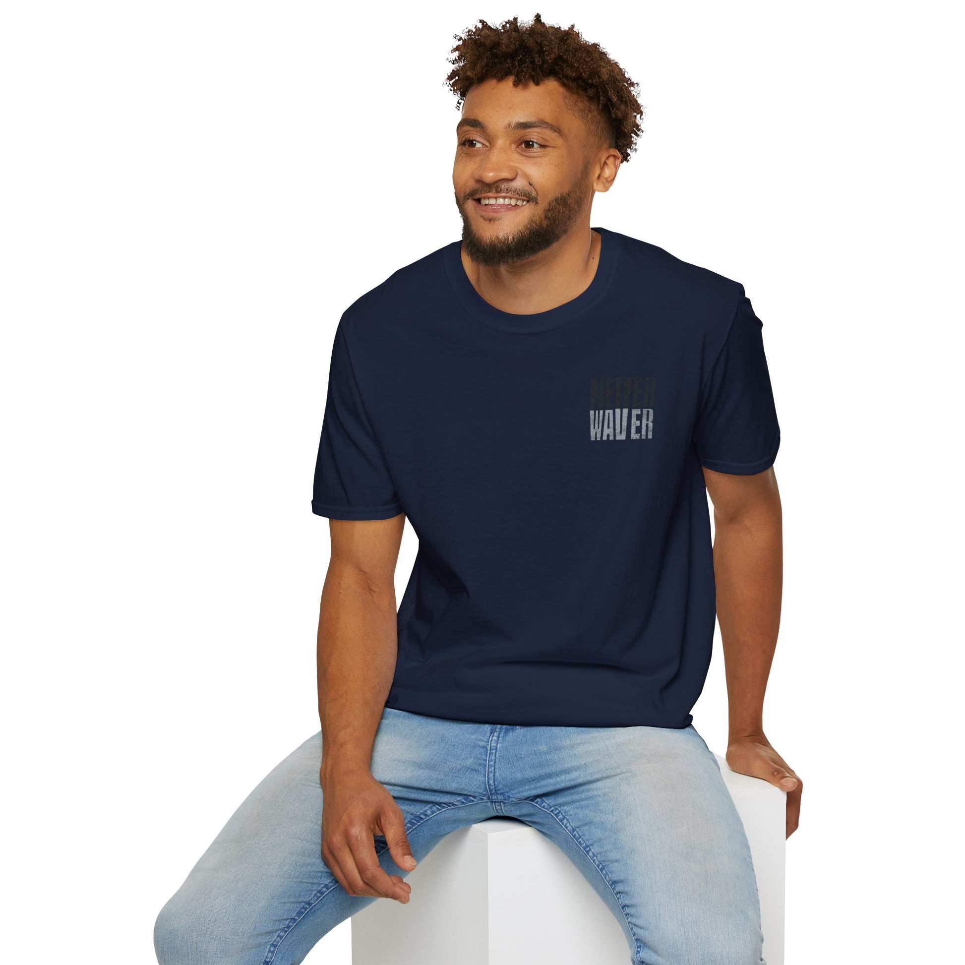 Las Vegas Fans Never Waver Unisex Softstyle T-Shirt - Never Waver