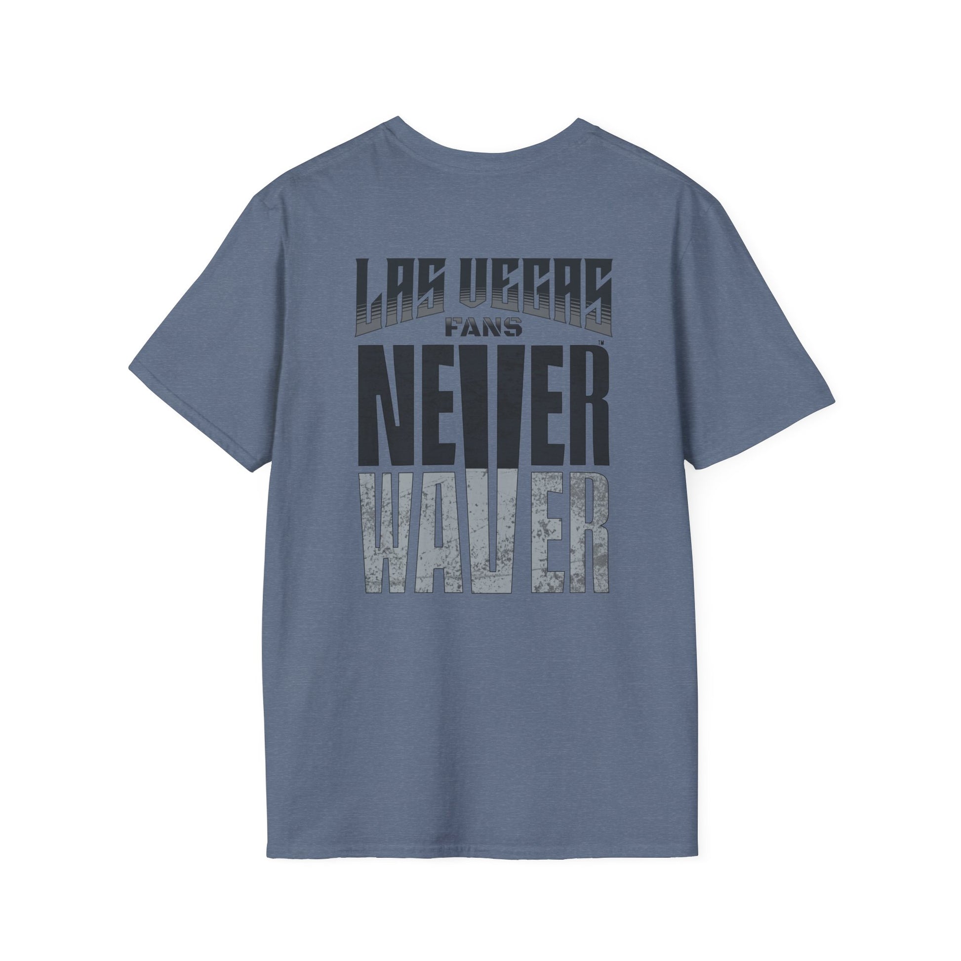 Las Vegas Fans Never Waver Unisex Softstyle T-Shirt - Never Waver