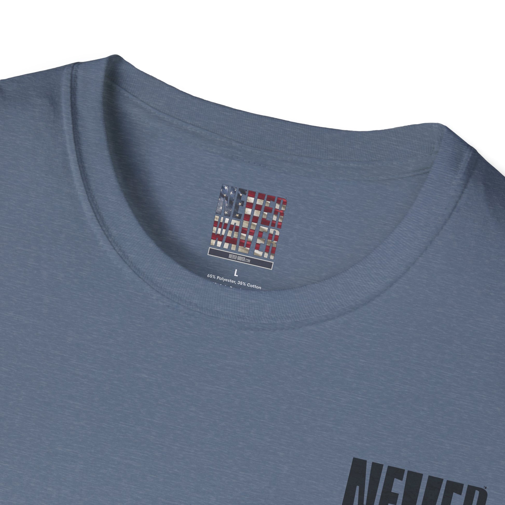 Las Vegas Fans Never Waver Unisex Softstyle T-Shirt - Never Waver