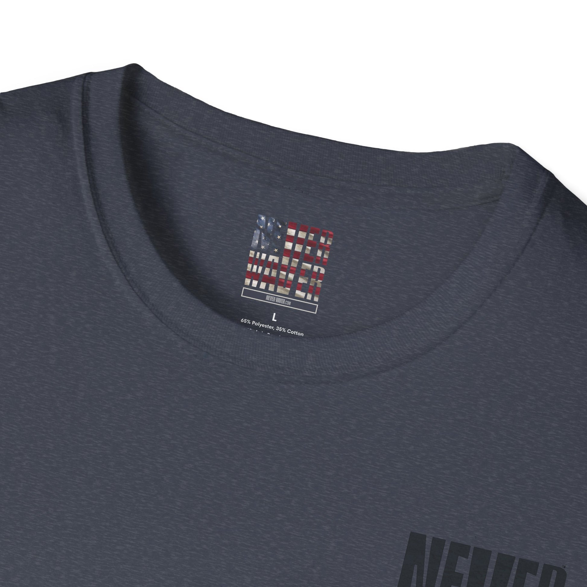 Las Vegas Fans Never Waver Unisex Softstyle T-Shirt - Never Waver