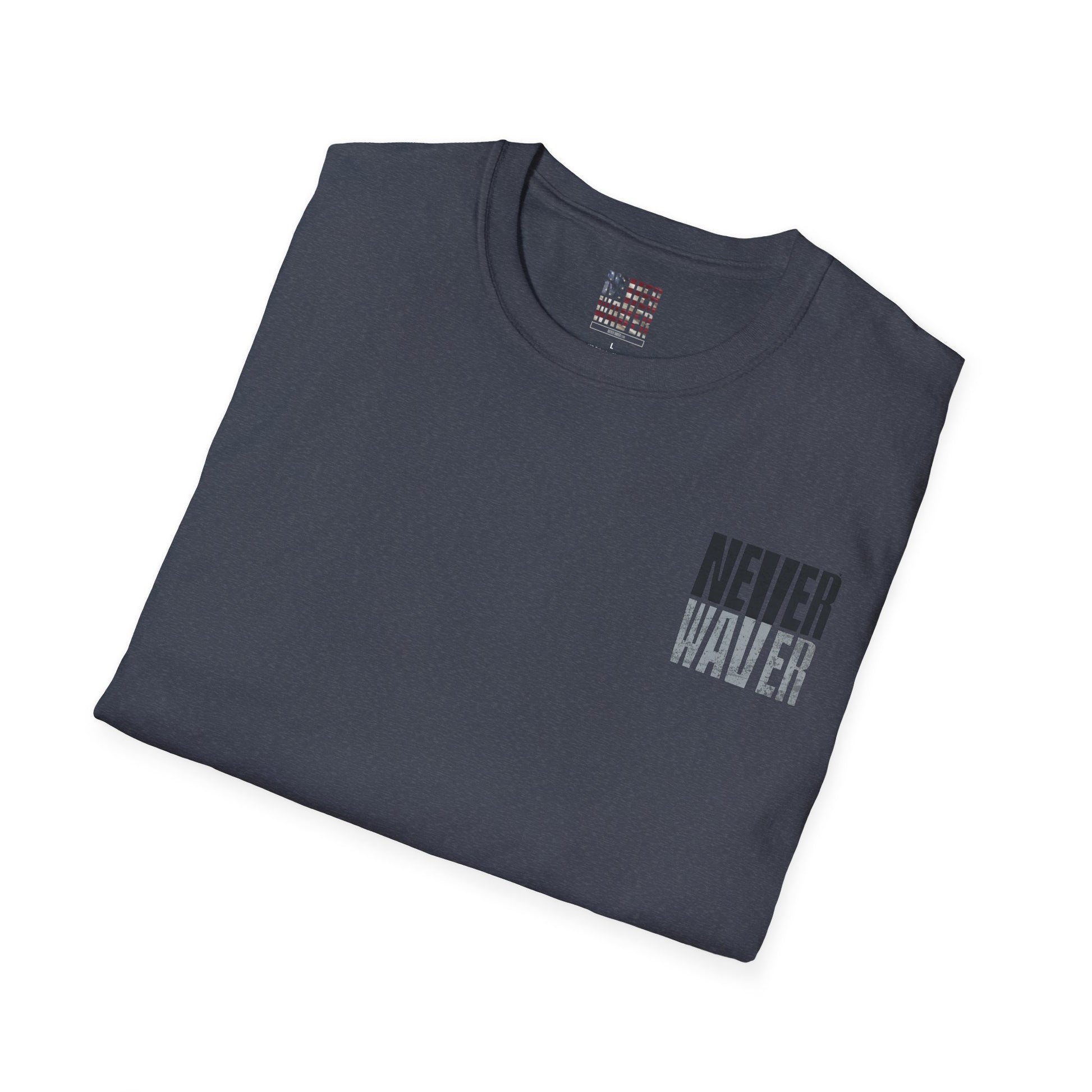 Las Vegas Fans Never Waver Unisex Softstyle T-Shirt - Never Waver