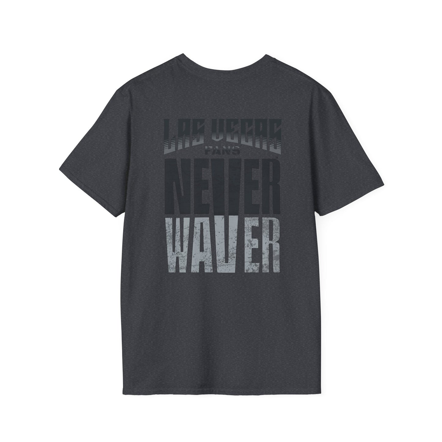 Las Vegas Fans Never Waver Unisex Softstyle T-Shirt - Never Waver
