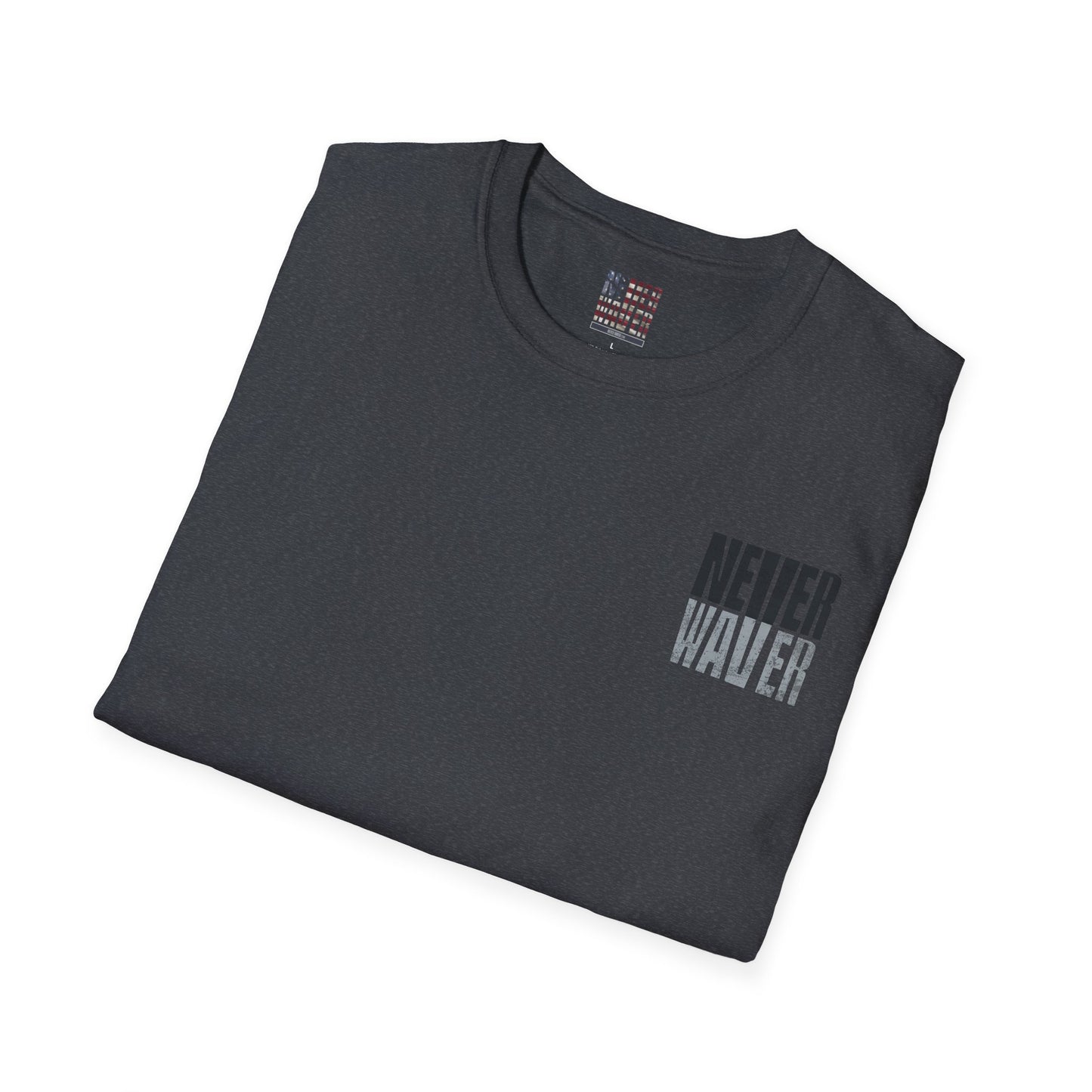 Las Vegas Fans Never Waver Unisex Softstyle T-Shirt - Never Waver