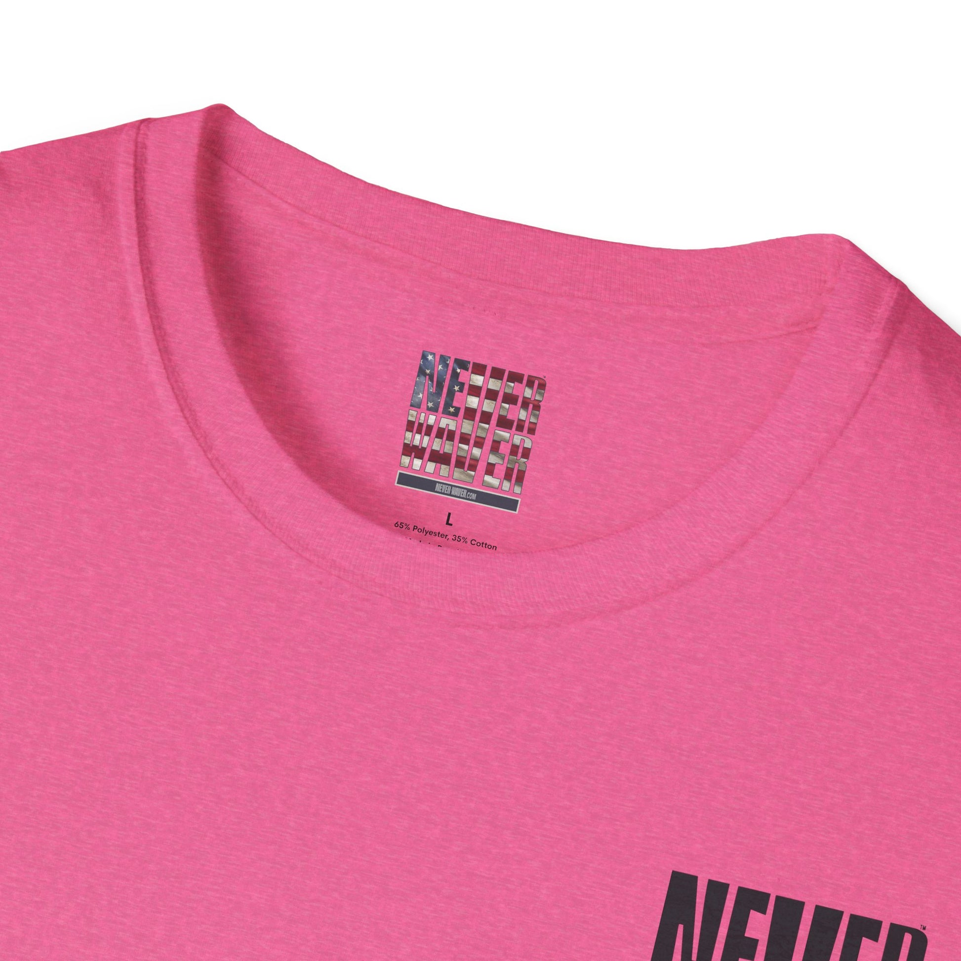 Las Vegas Fans Never Waver Unisex Softstyle T-Shirt - Never Waver