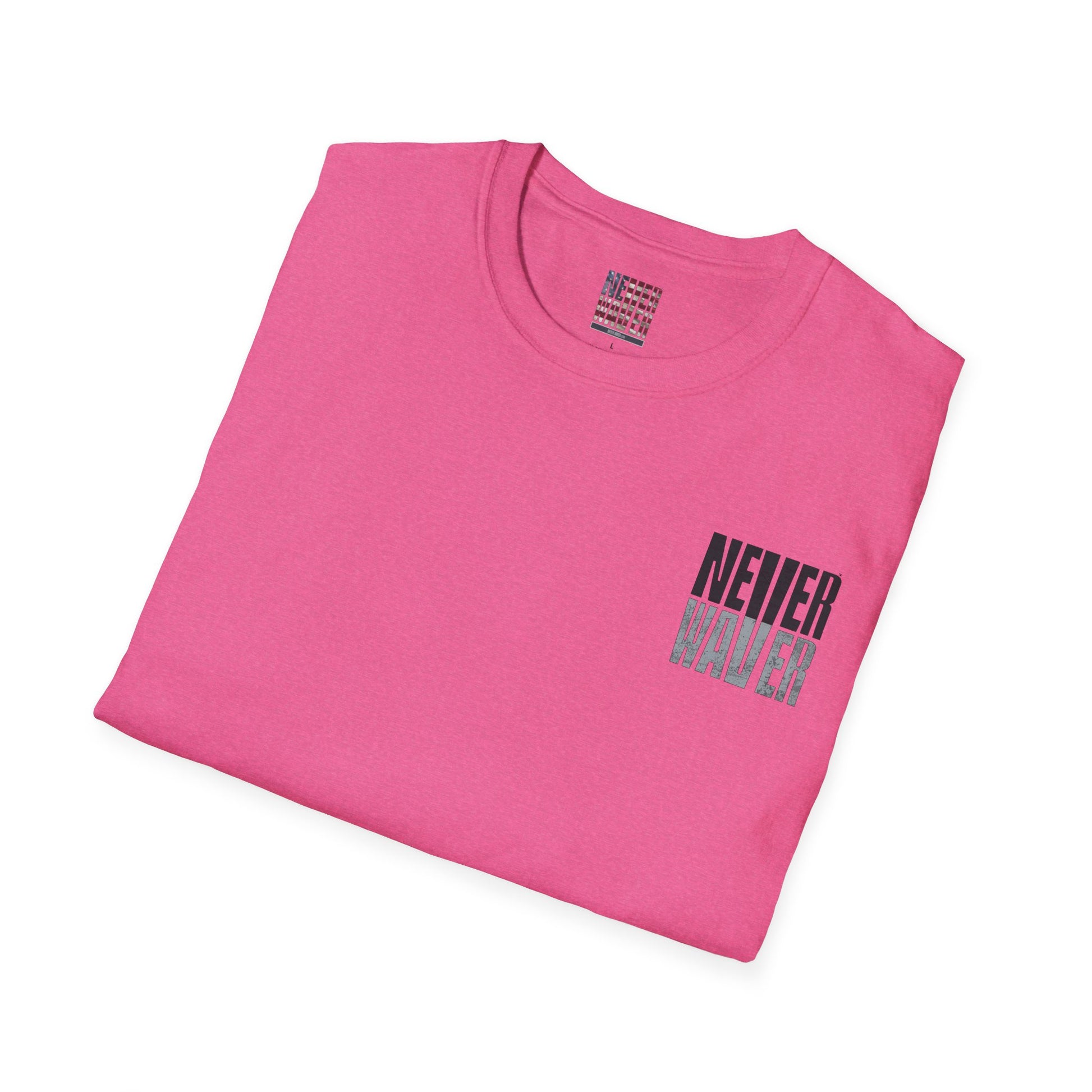 Las Vegas Fans Never Waver Unisex Softstyle T-Shirt - Never Waver