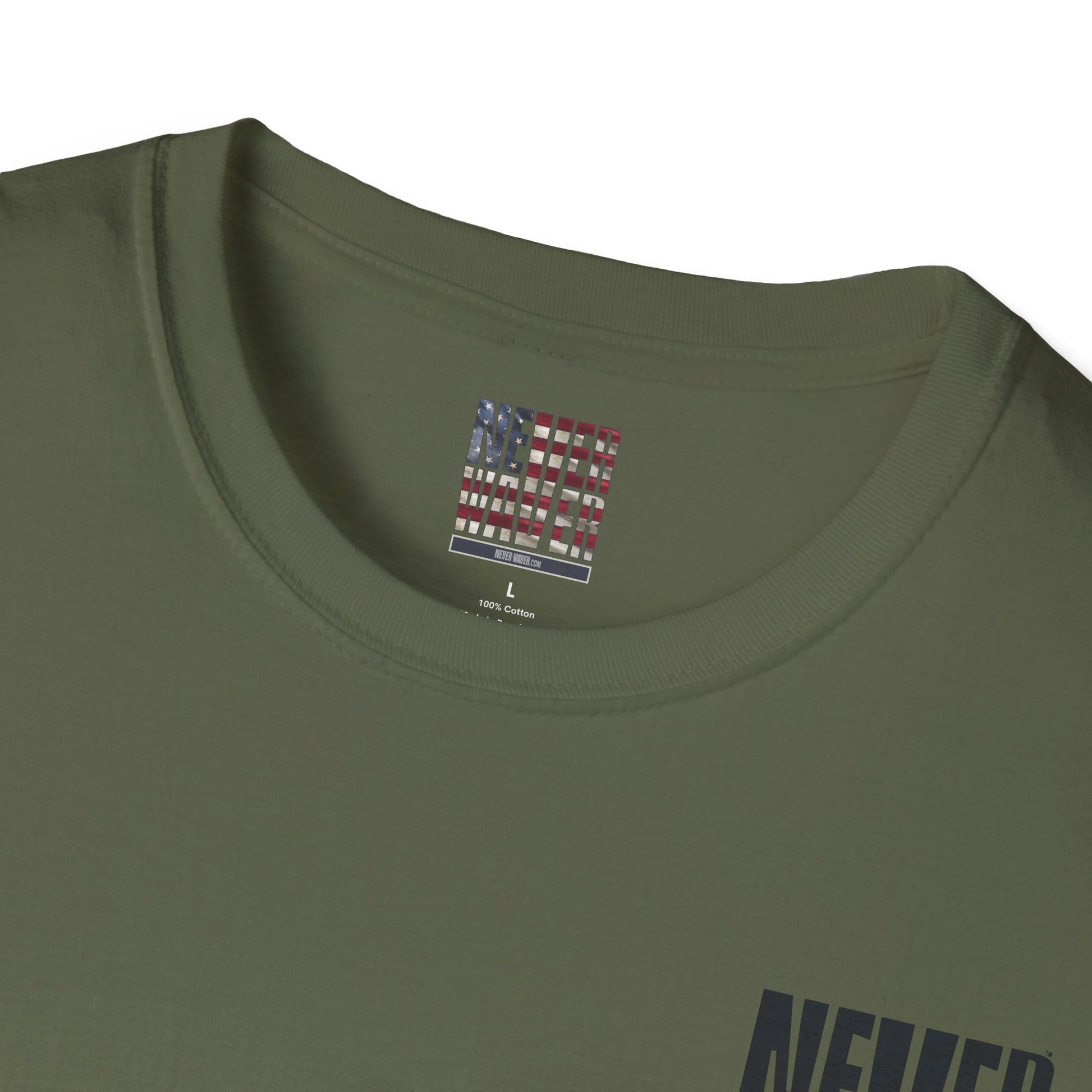 Las Vegas Fans Never Waver Unisex Softstyle T-Shirt - Never Waver