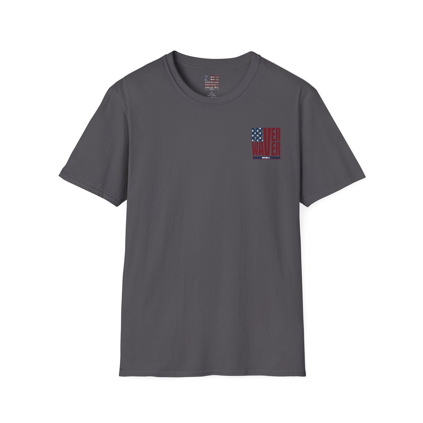 Never Waver USA Unisex Softstyle T-Shirt - Never Waver