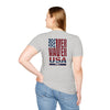 Never Waver USA Unisex Softstyle T-Shirt - Never Waver