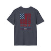 Never Waver USA Unisex Softstyle T-Shirt - Never Waver