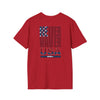 Never Waver USA Unisex Softstyle T-Shirt - Never Waver