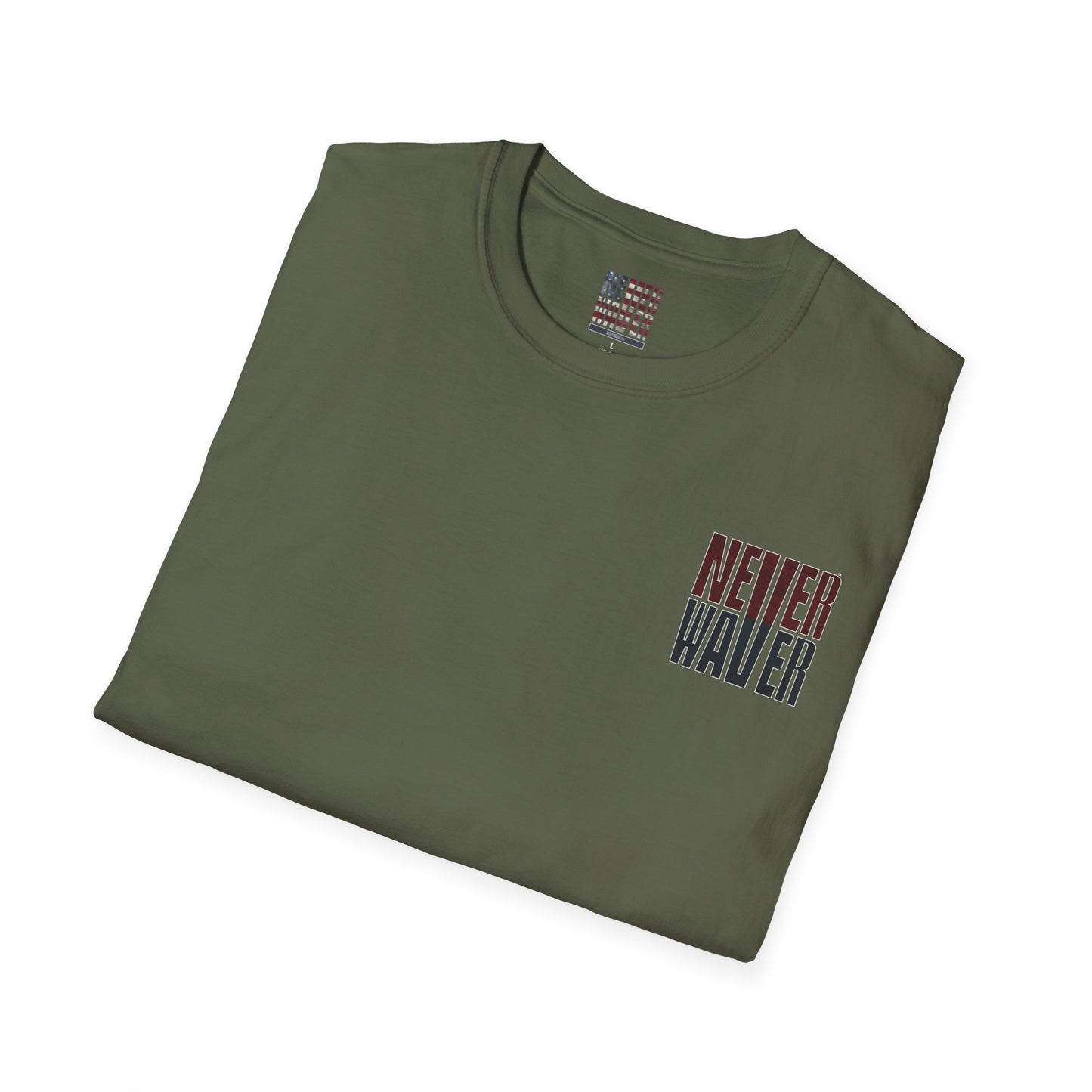Arizona Fans Never Waver Unisex Softstyle T-Shirt - Never Waver