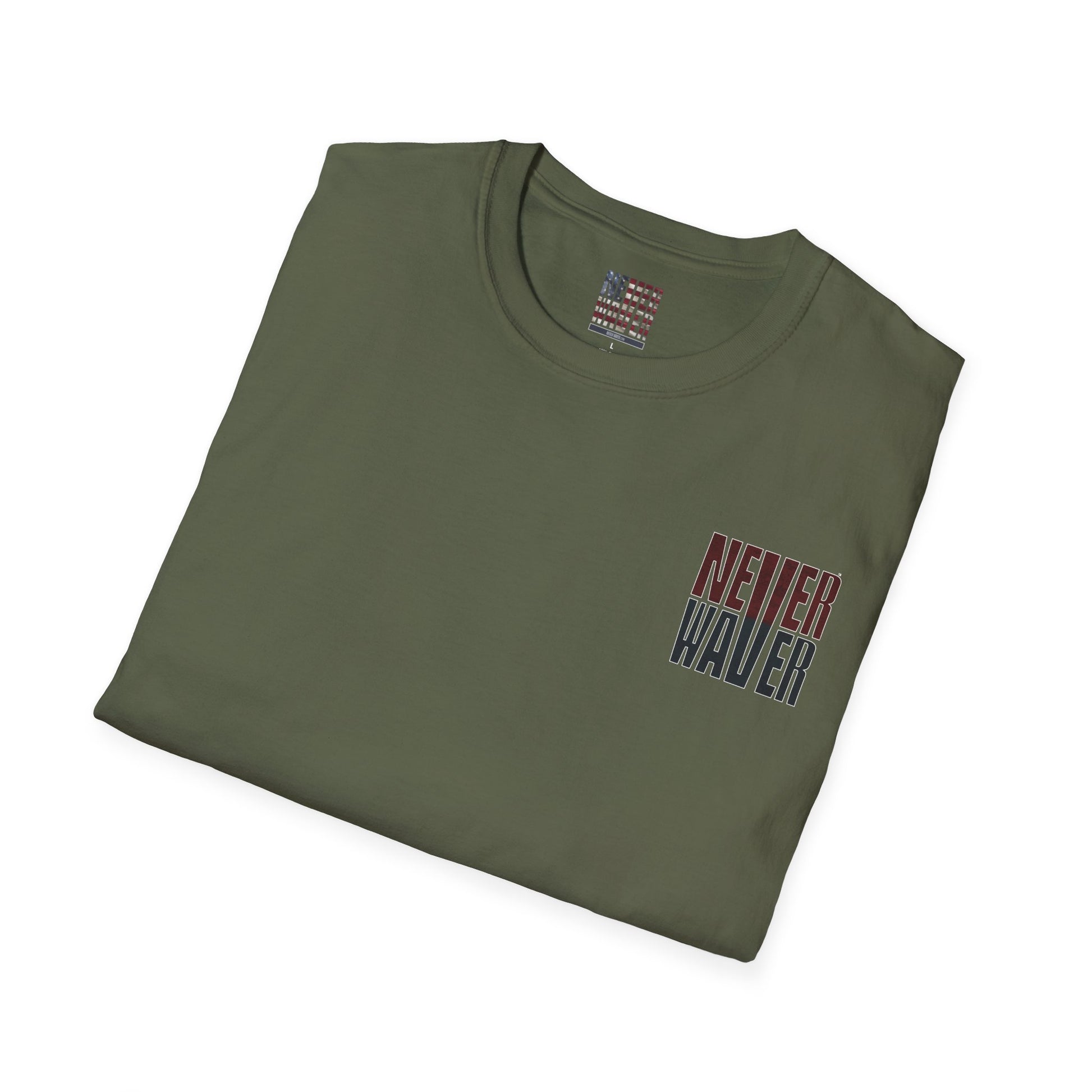 Arizona Fans Never Waver Unisex Softstyle T-Shirt - Never Waver