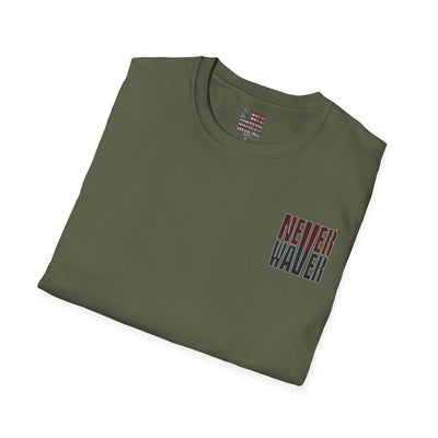 Arizona Fans Never Waver Unisex Softstyle T-Shirt - Never Waver