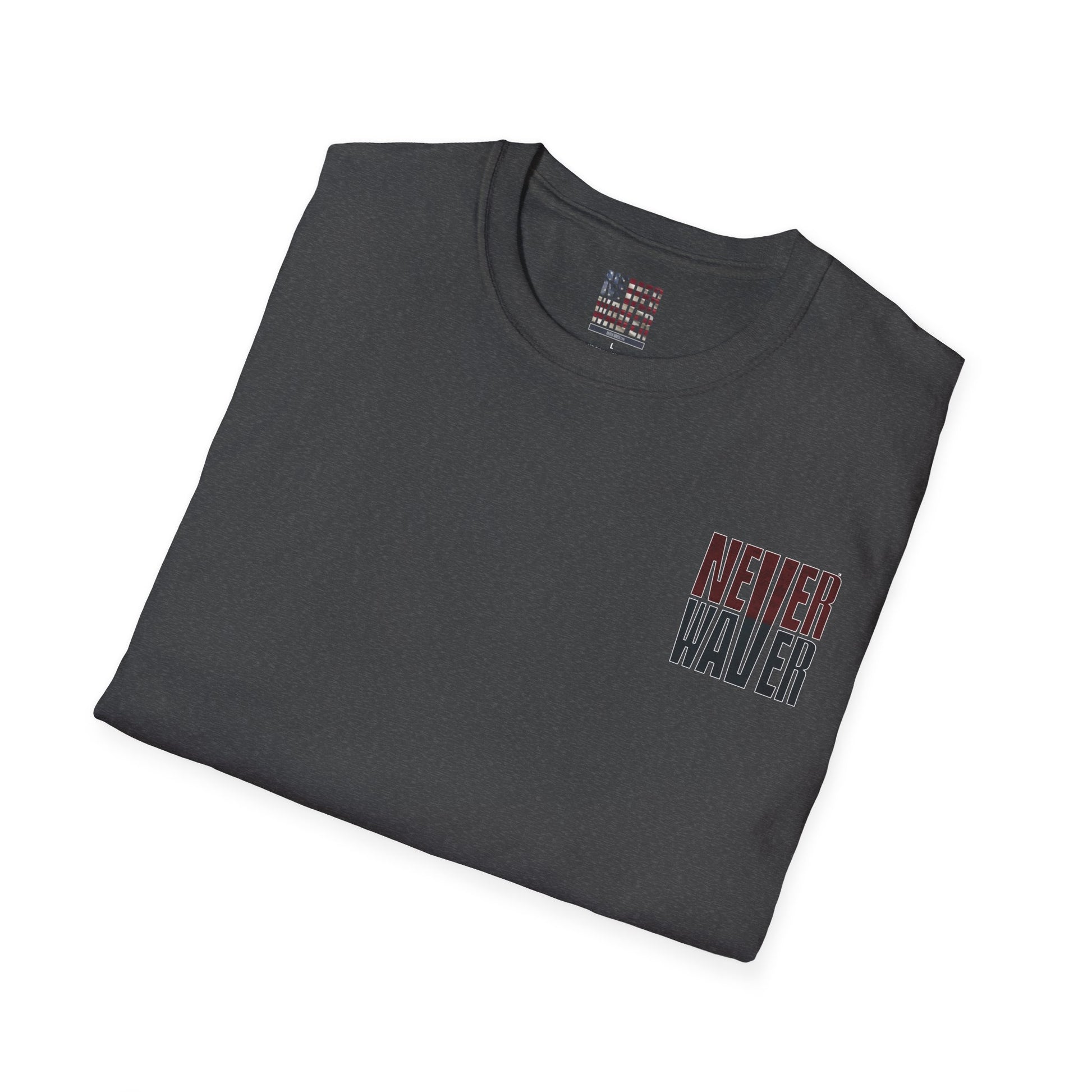 Arizona Fans Never Waver Unisex Softstyle T-Shirt - Never Waver