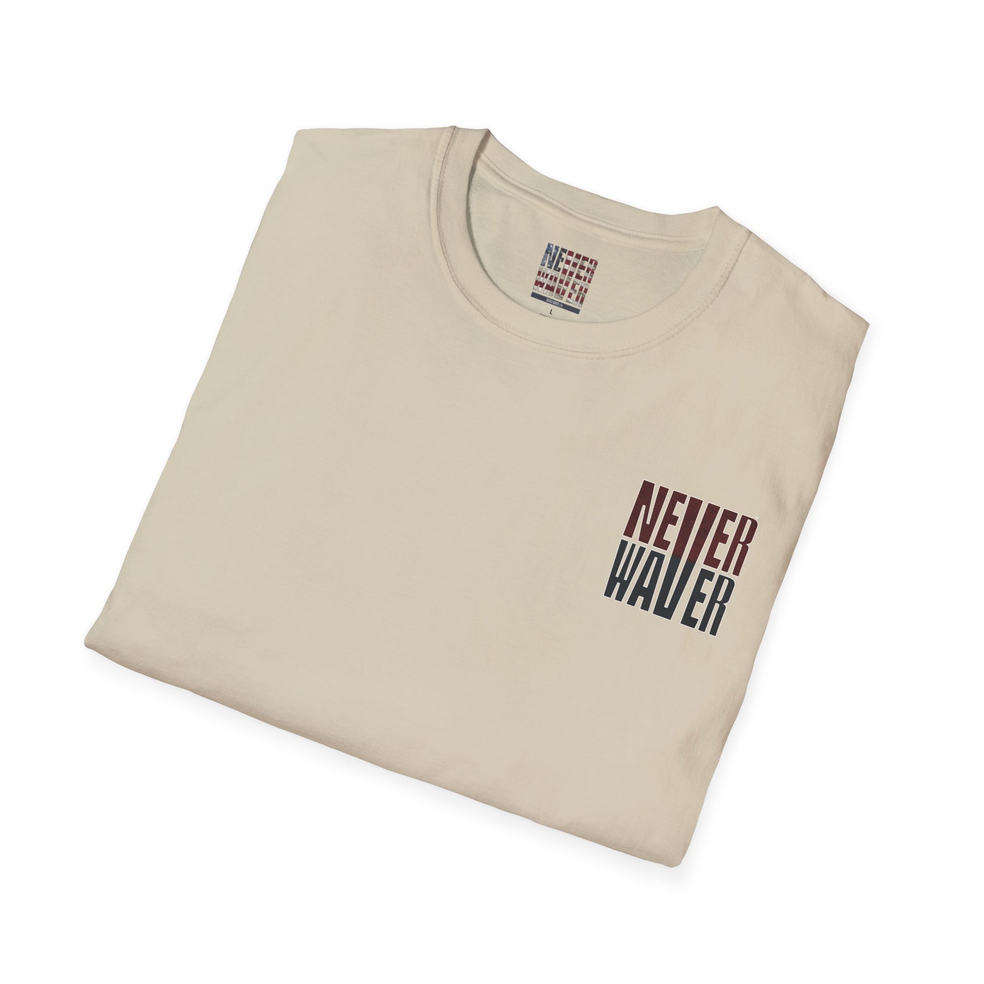 Arizona Fans Never Waver Unisex Softstyle T-Shirt - Never Waver