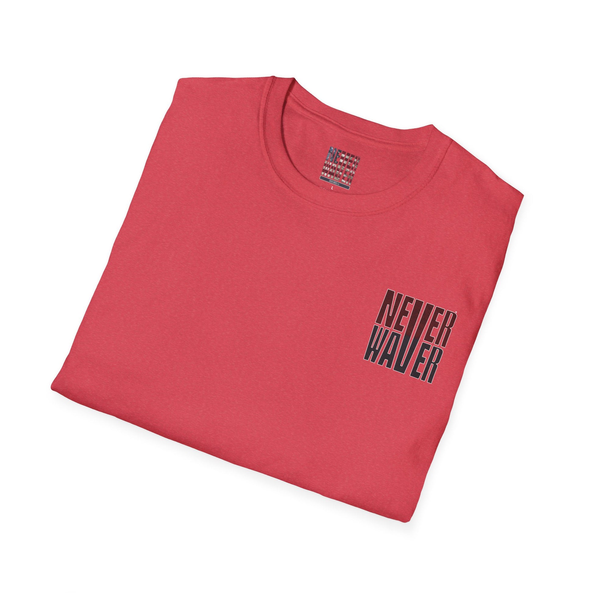 Arizona Fans Never Waver Unisex Softstyle T-Shirt - Never Waver