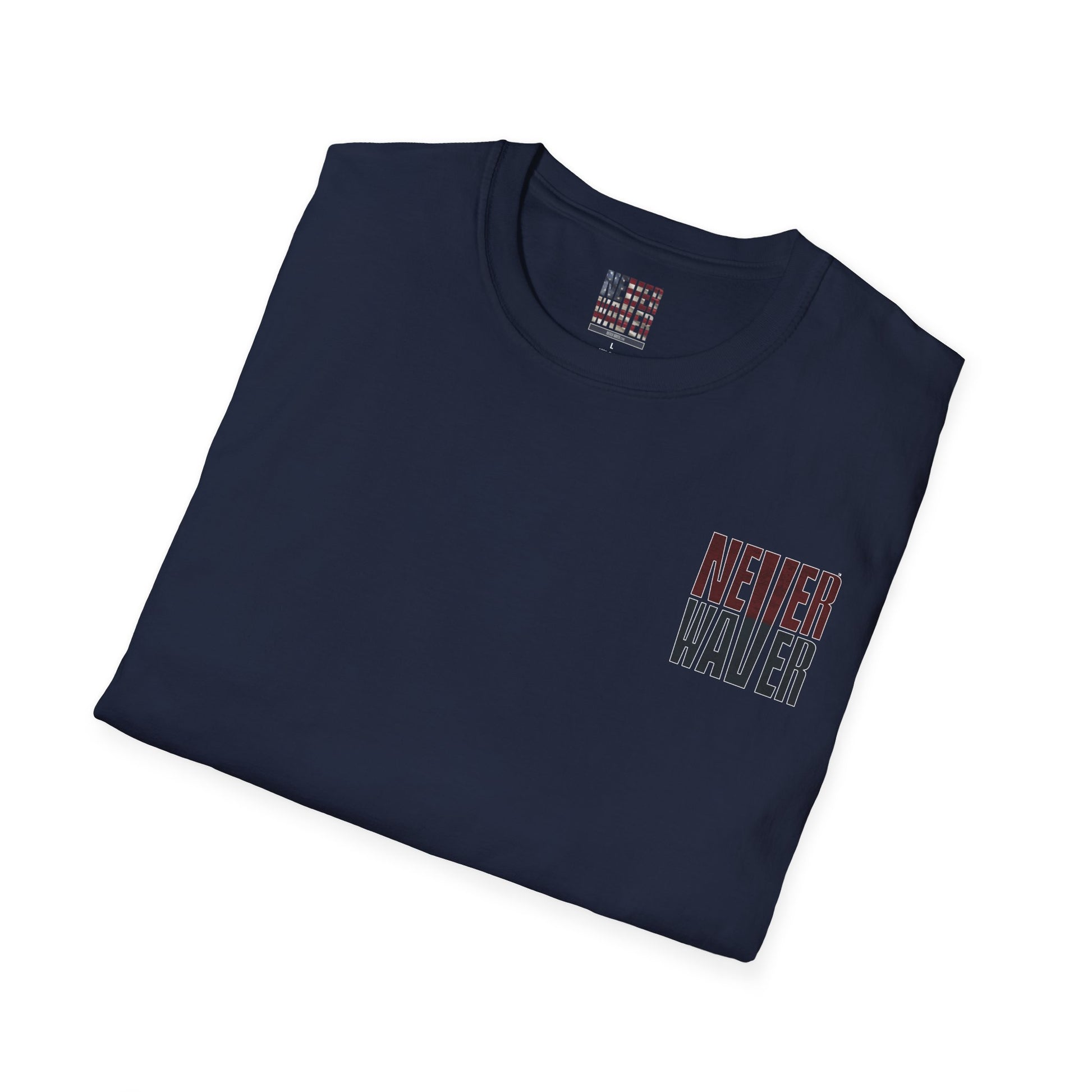 Arizona Fans Never Waver Unisex Softstyle T-Shirt - Never Waver