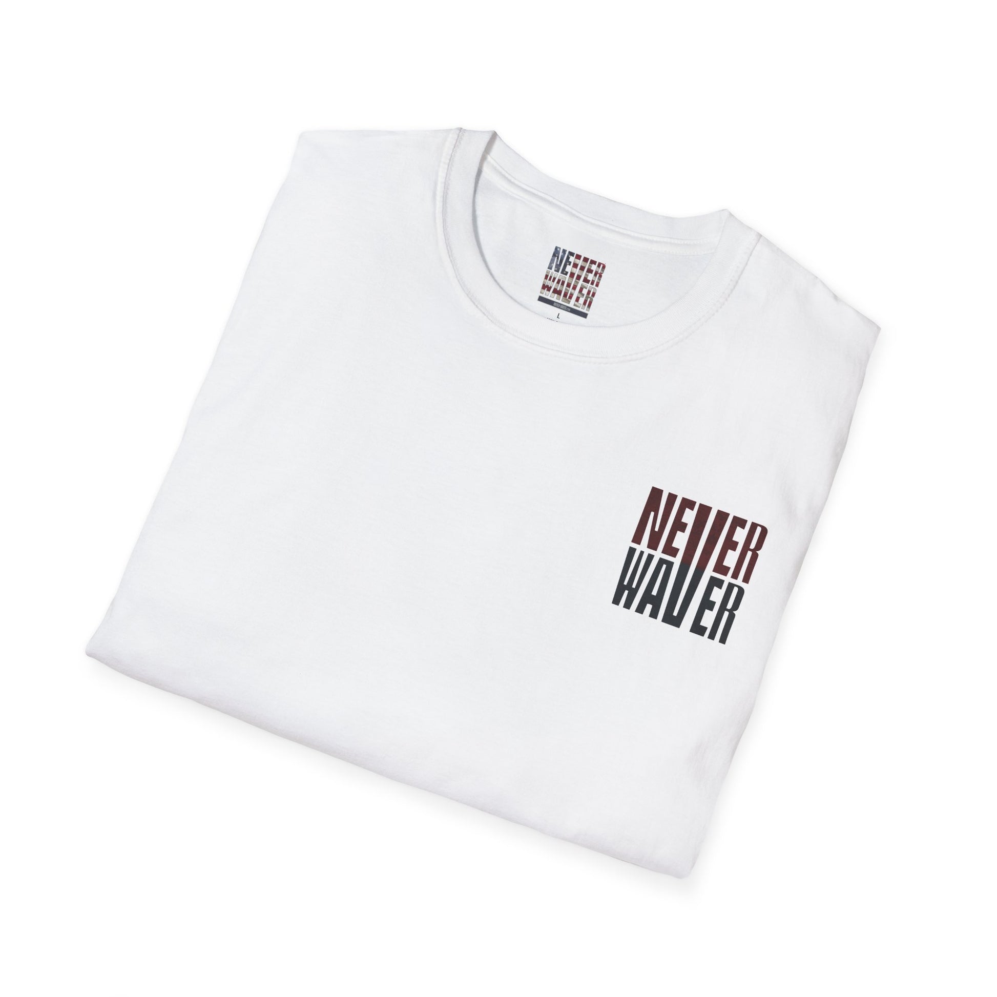Arizona Fans Never Waver Unisex Softstyle T-Shirt - Never Waver