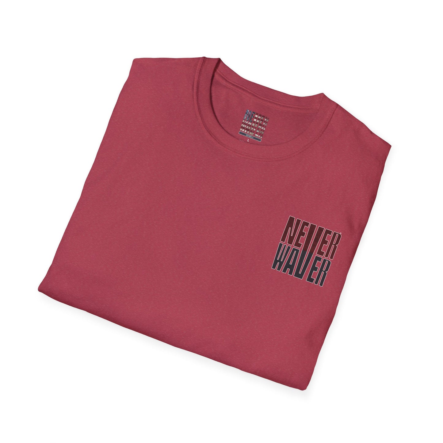 Arizona Fans Never Waver Unisex Softstyle T-Shirt - Never Waver