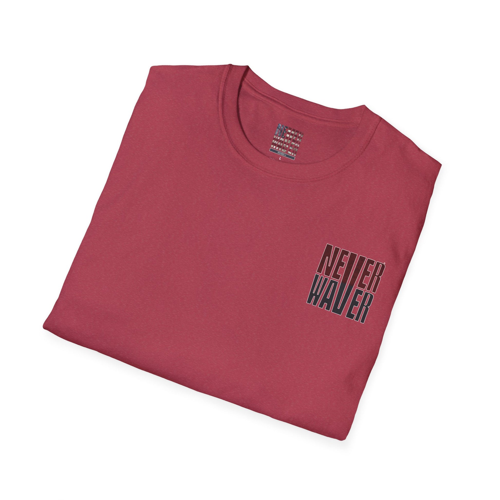 Arizona Fans Never Waver Unisex Softstyle T-Shirt - Never Waver