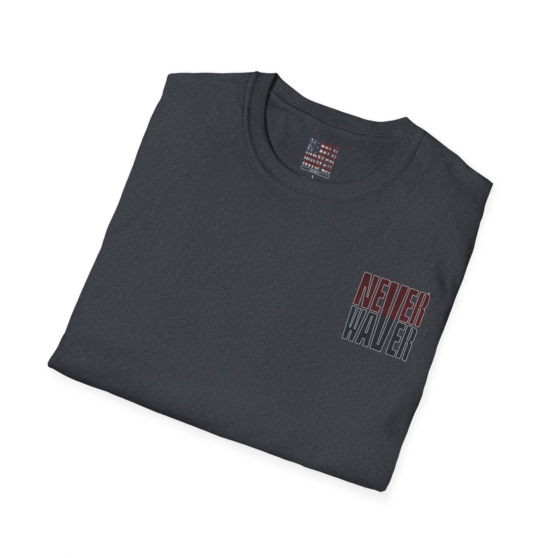 Arizona Fans Never Waver Unisex Softstyle T-Shirt - Never Waver