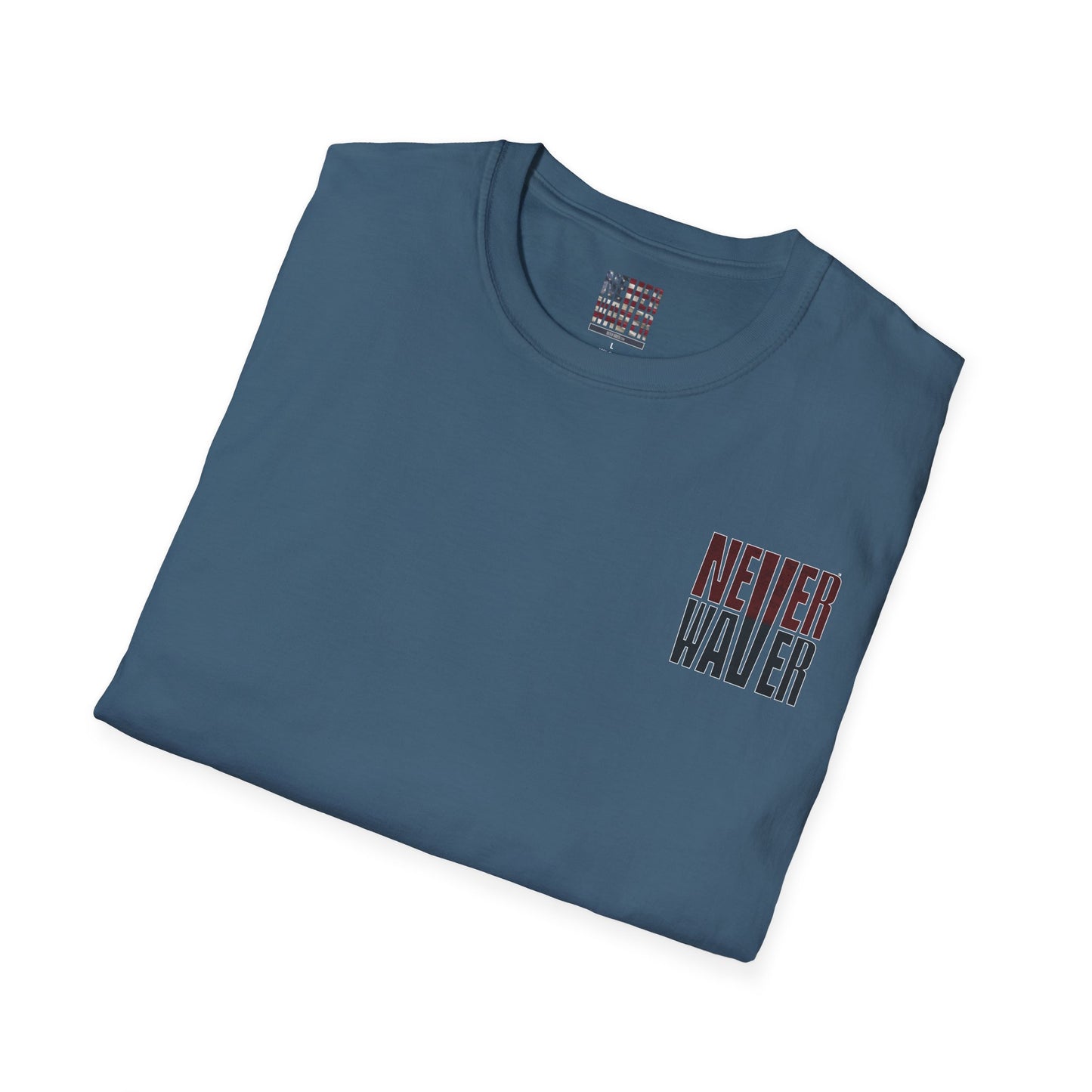 Arizona Fans Never Waver Unisex Softstyle T-Shirt - Never Waver