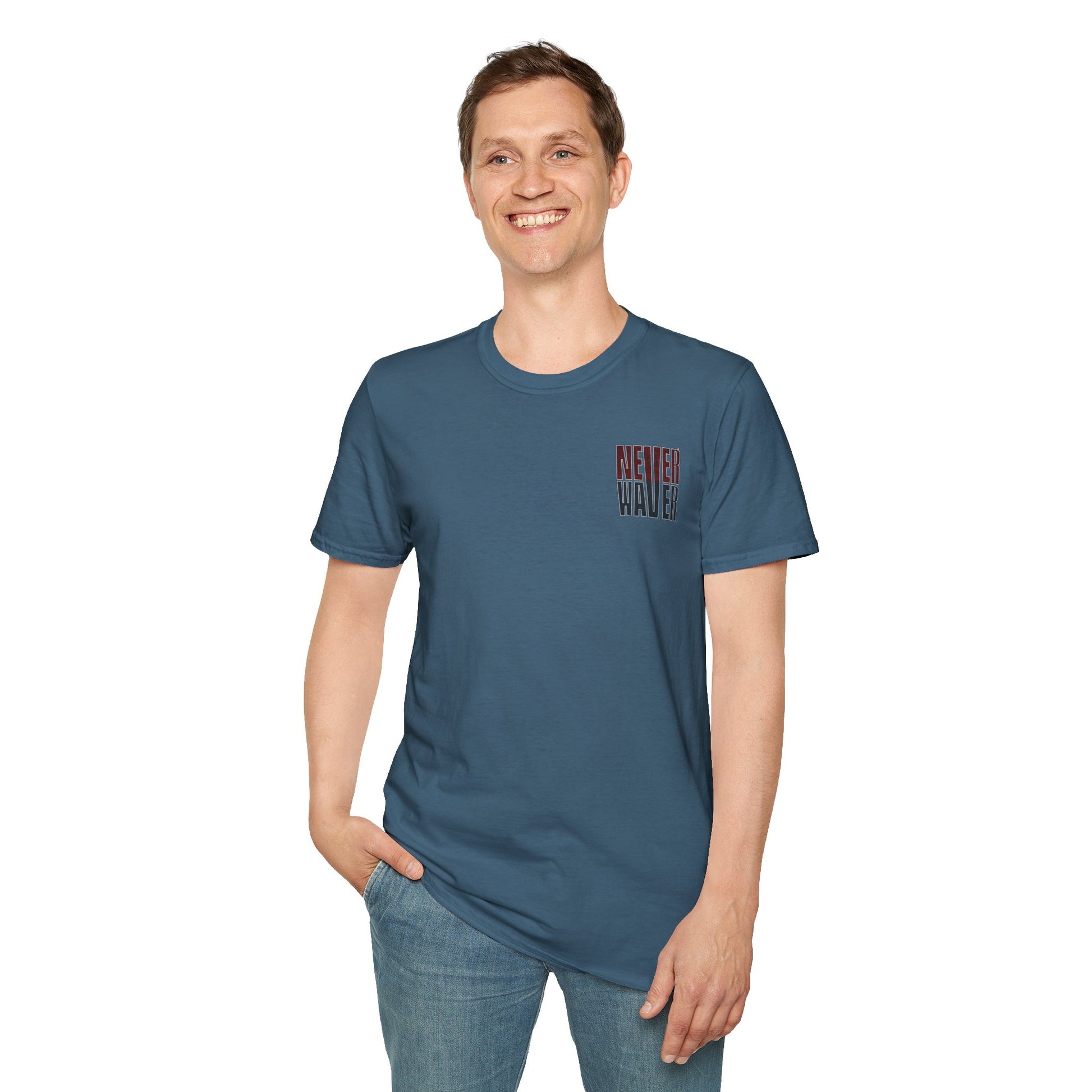 Arizona Fans Never Waver Unisex Softstyle T-Shirt - Never Waver