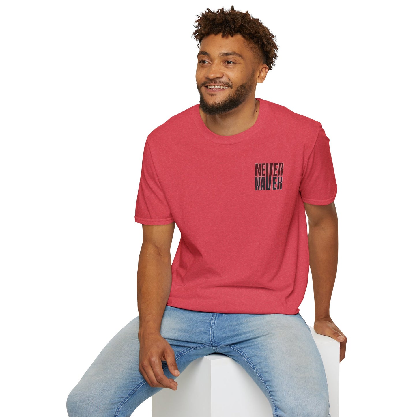 Arizona Fans Never Waver Unisex Softstyle T-Shirt - Never Waver