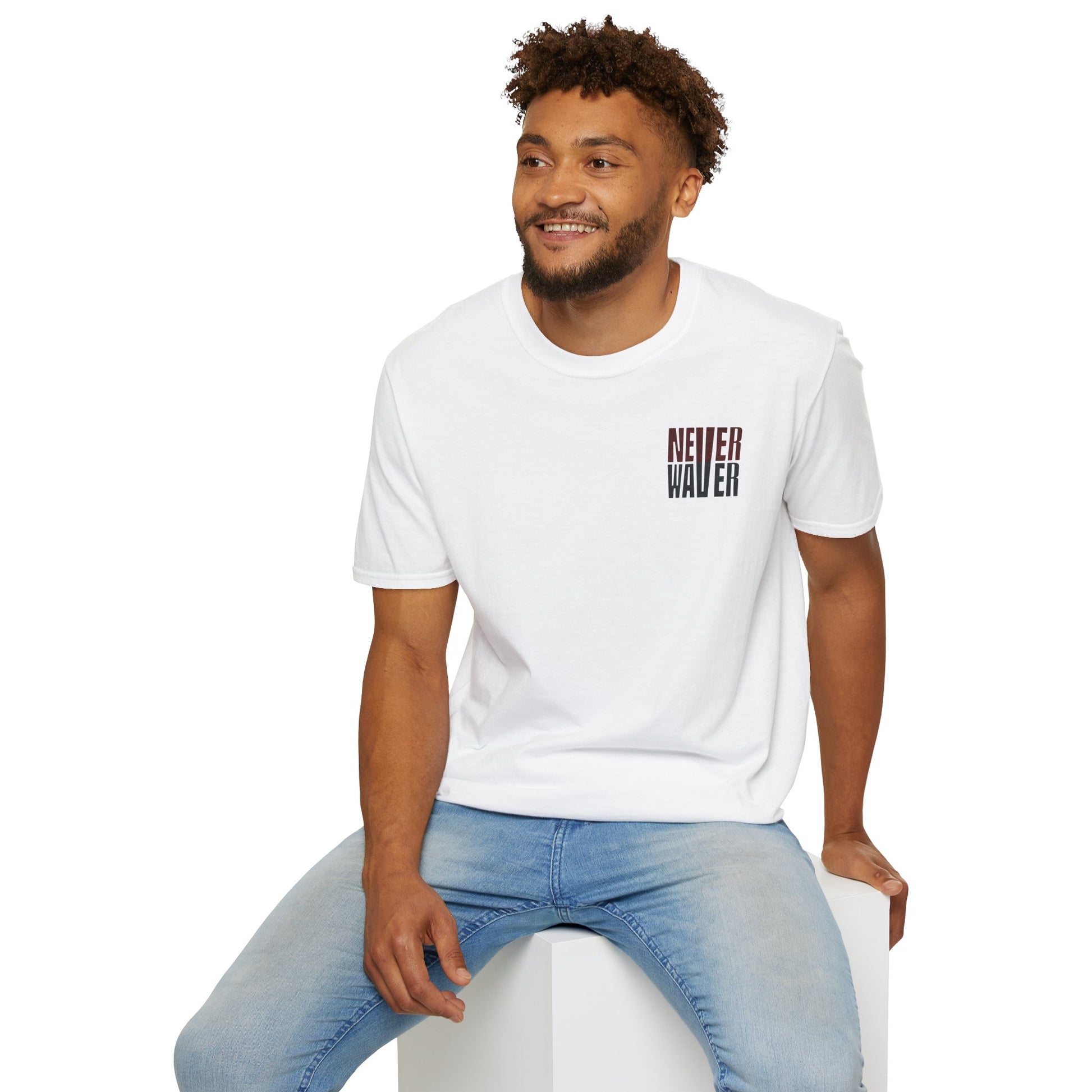 Arizona Fans Never Waver Unisex Softstyle T-Shirt - Never Waver