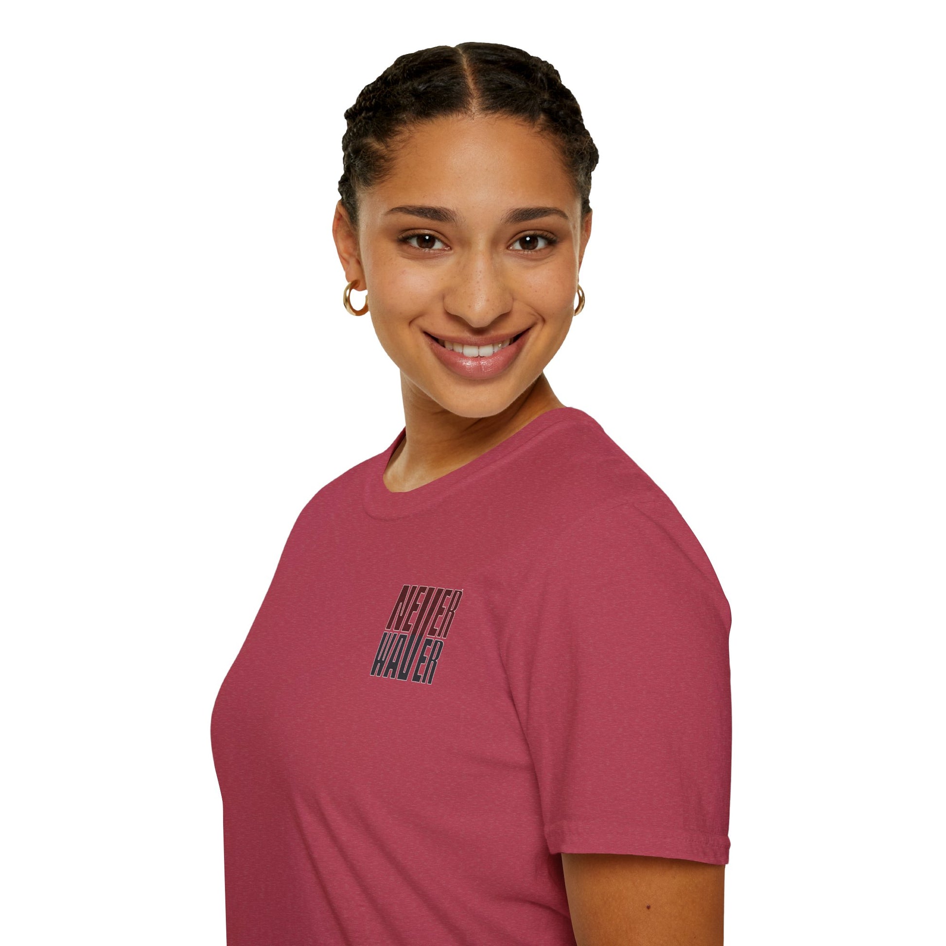 Arizona Fans Never Waver Unisex Softstyle T-Shirt - Never Waver