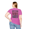 Arizona Fans Never Waver Unisex Softstyle T-Shirt - Never Waver
